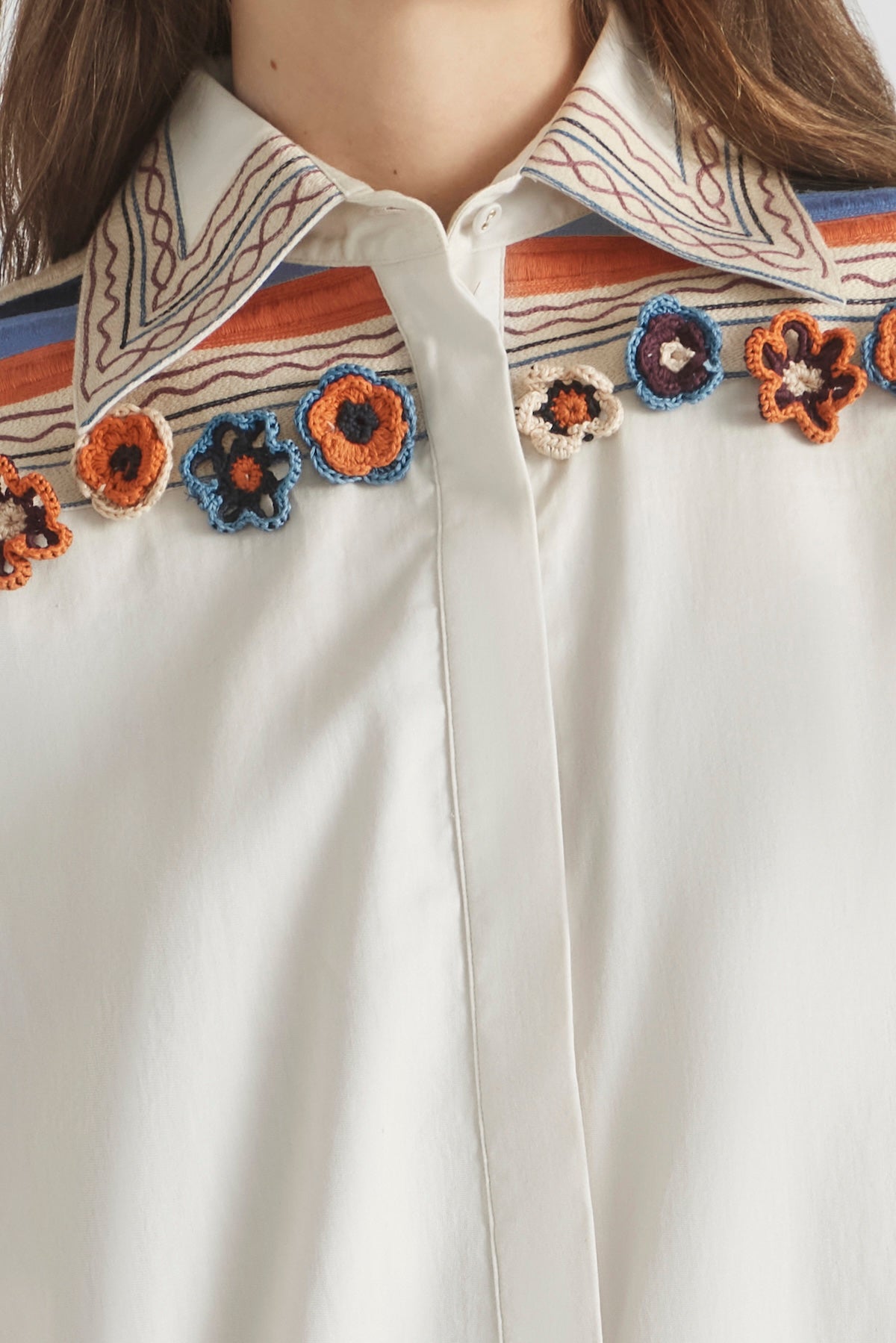 RISE YOKE BLOUSE