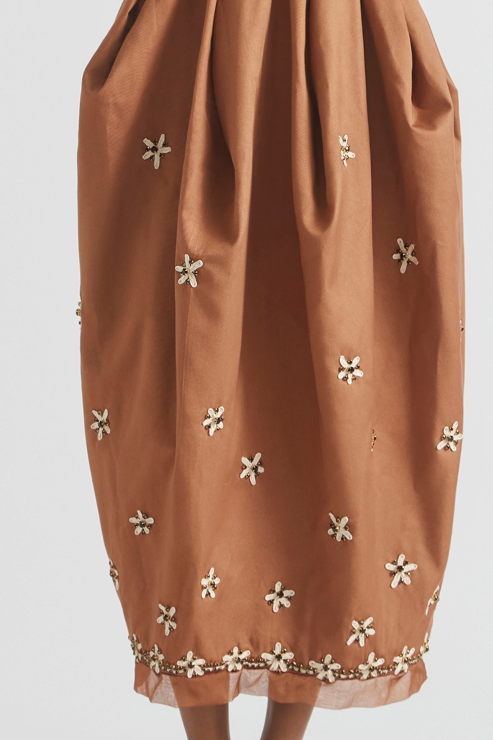 STARLIGHT TULIP MIDI DRESS