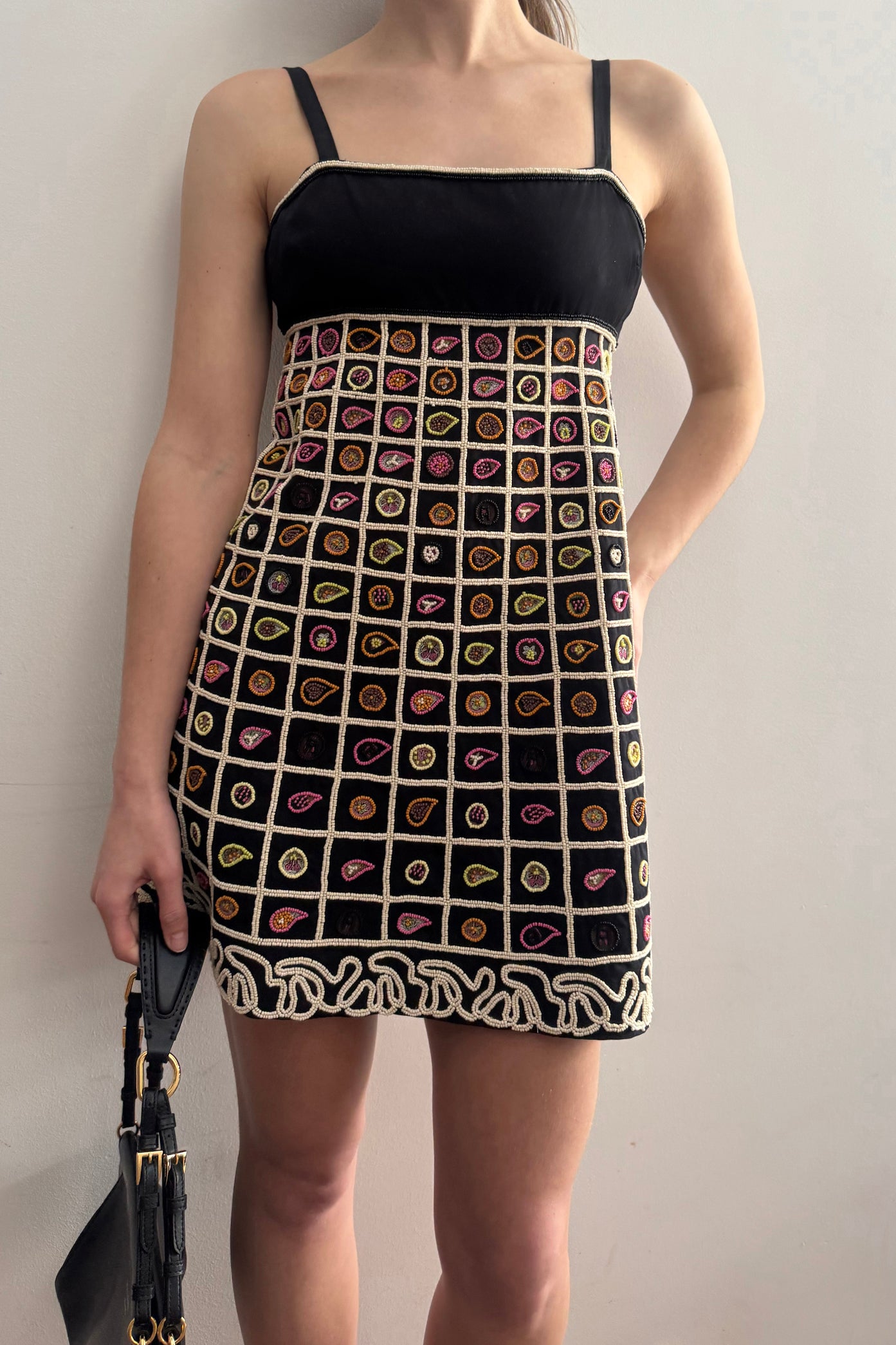 BEL AIR SQUARE NECK DRESS