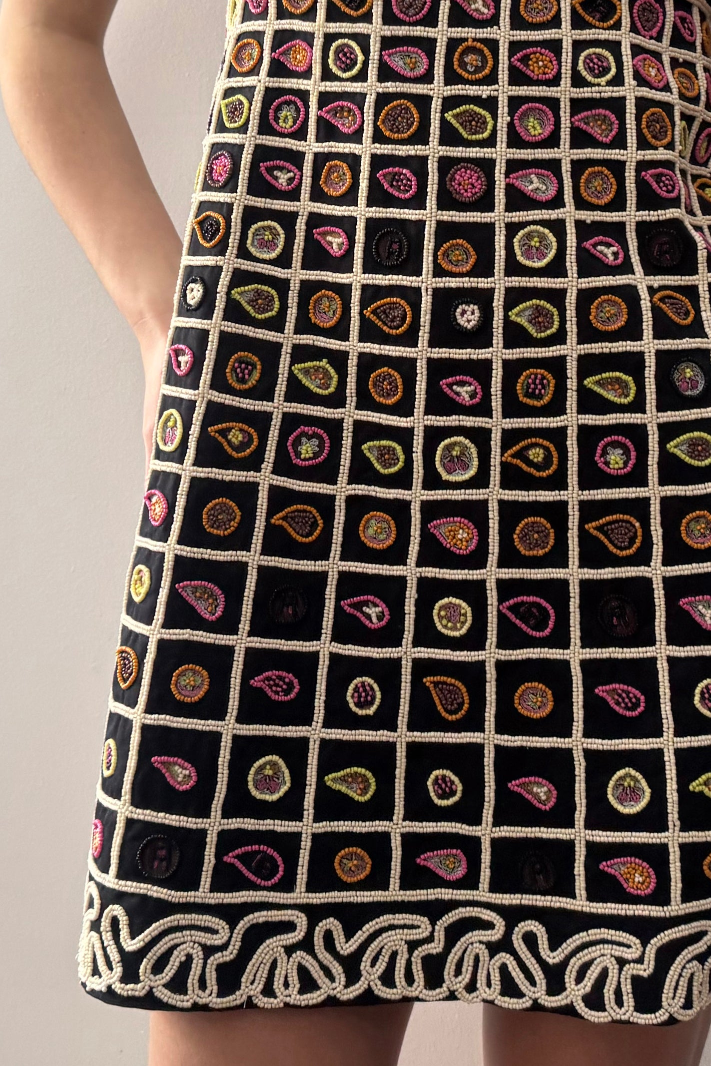 BEL AIR SQUARE NECK DRESS