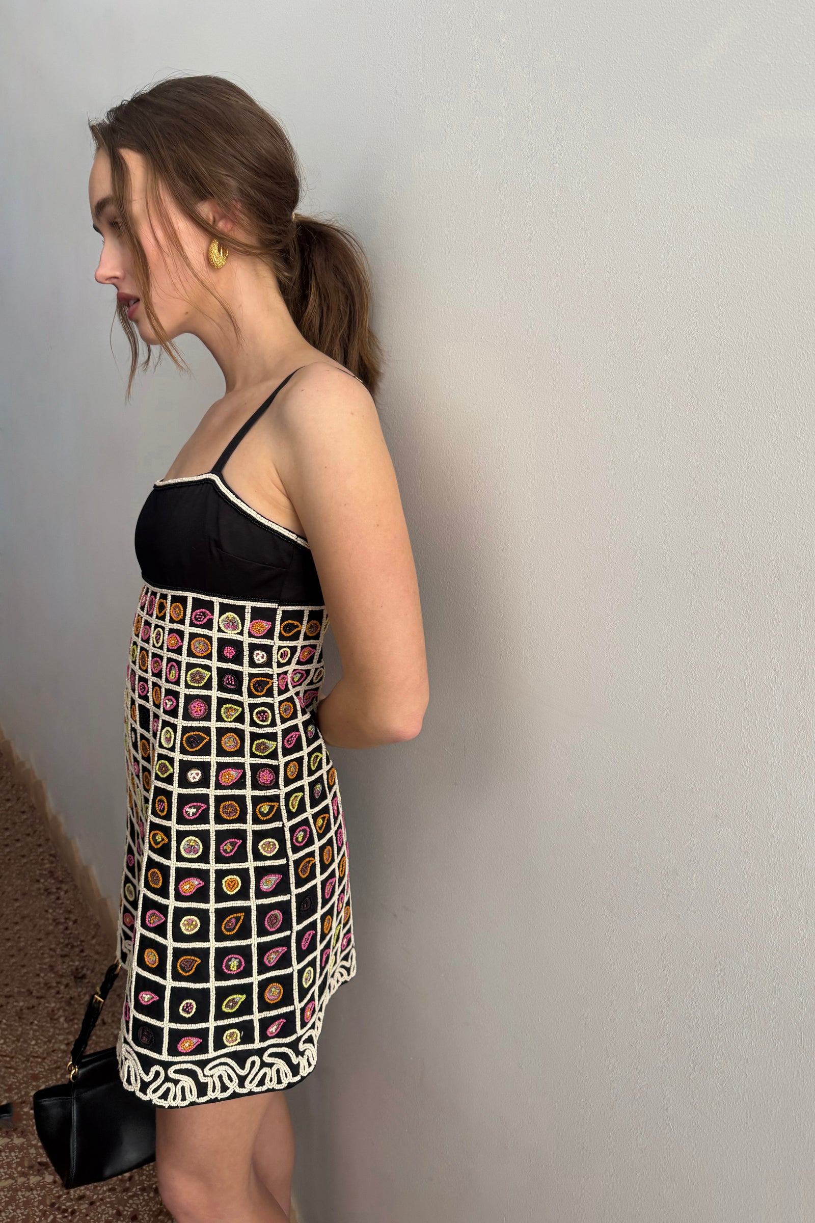 BEL AIR SQUARE NECK DRESS