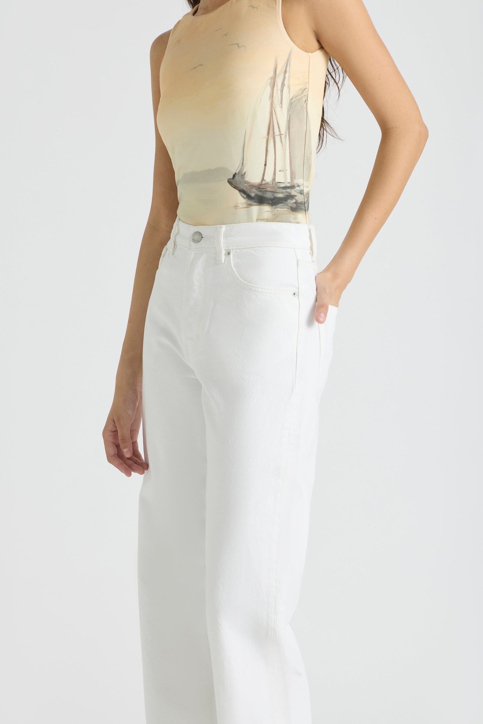 DEEP WATER ROUND NECK BODYSUIT