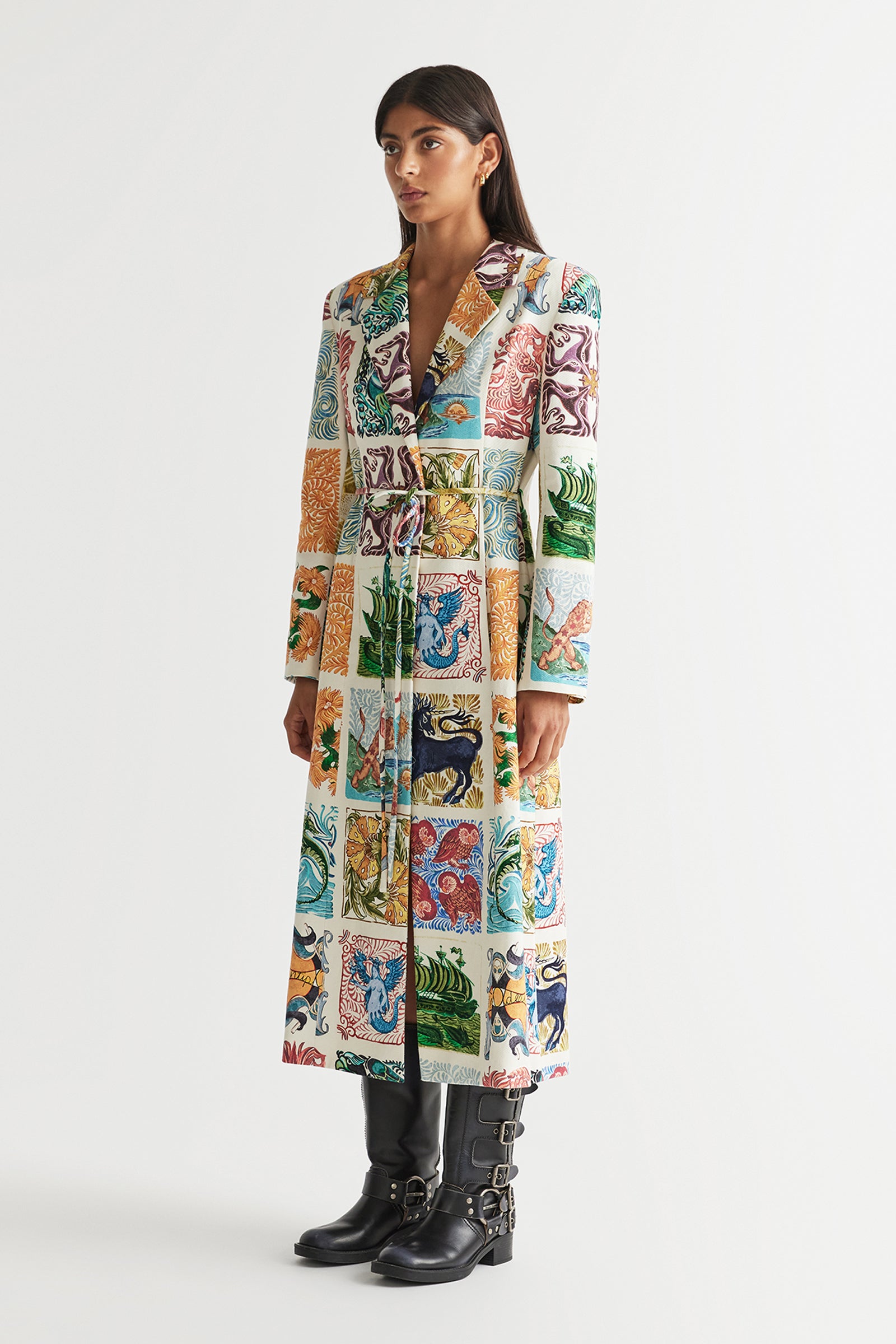 WOND-A-LAND LONG LINE COAT