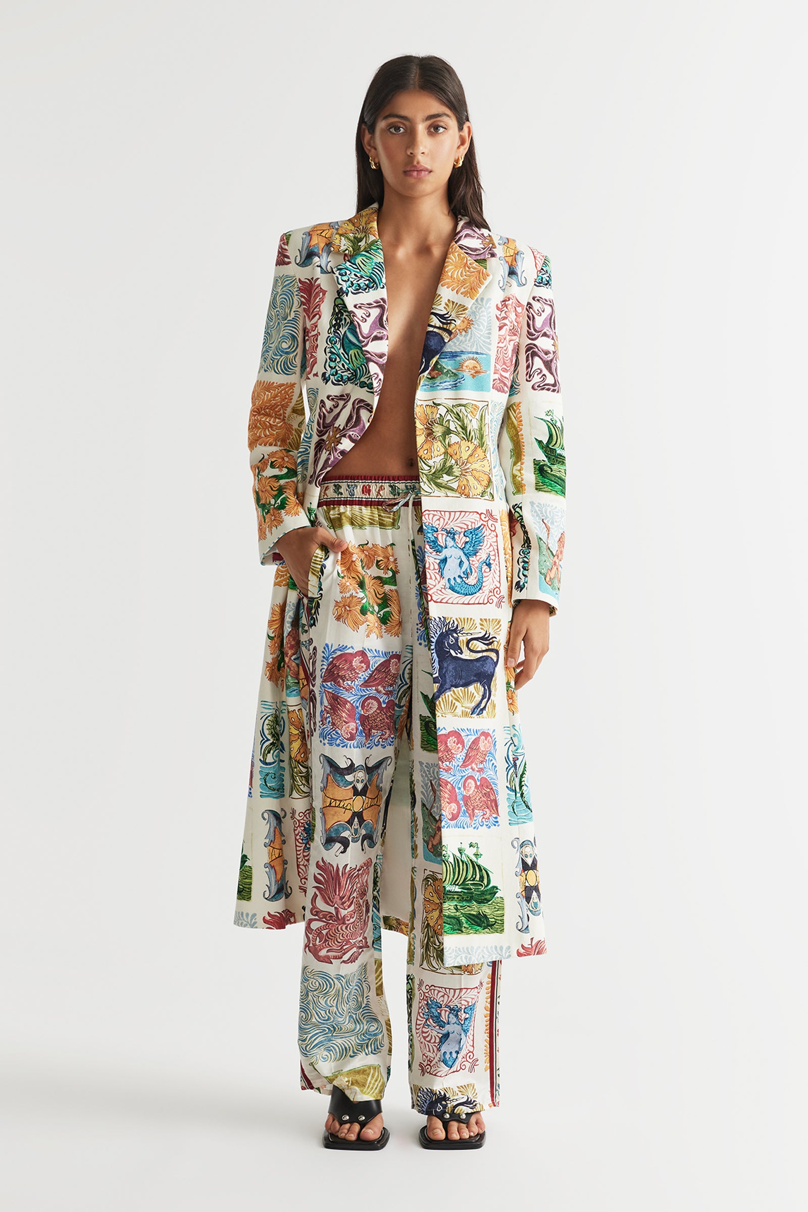 WOND-A-LAND LONG LINE COAT