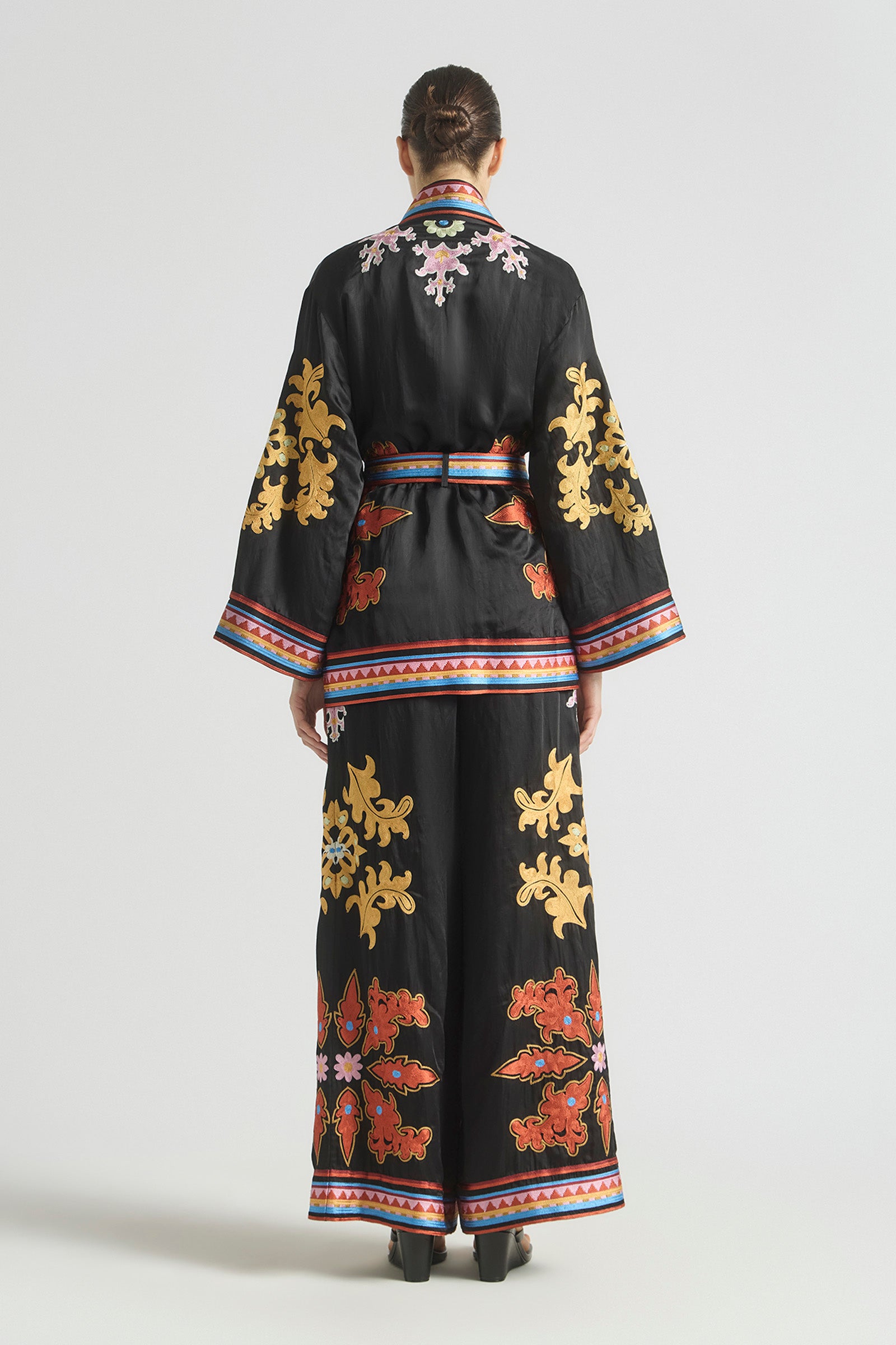 MOONLIT RELAXED BELTED JACKET