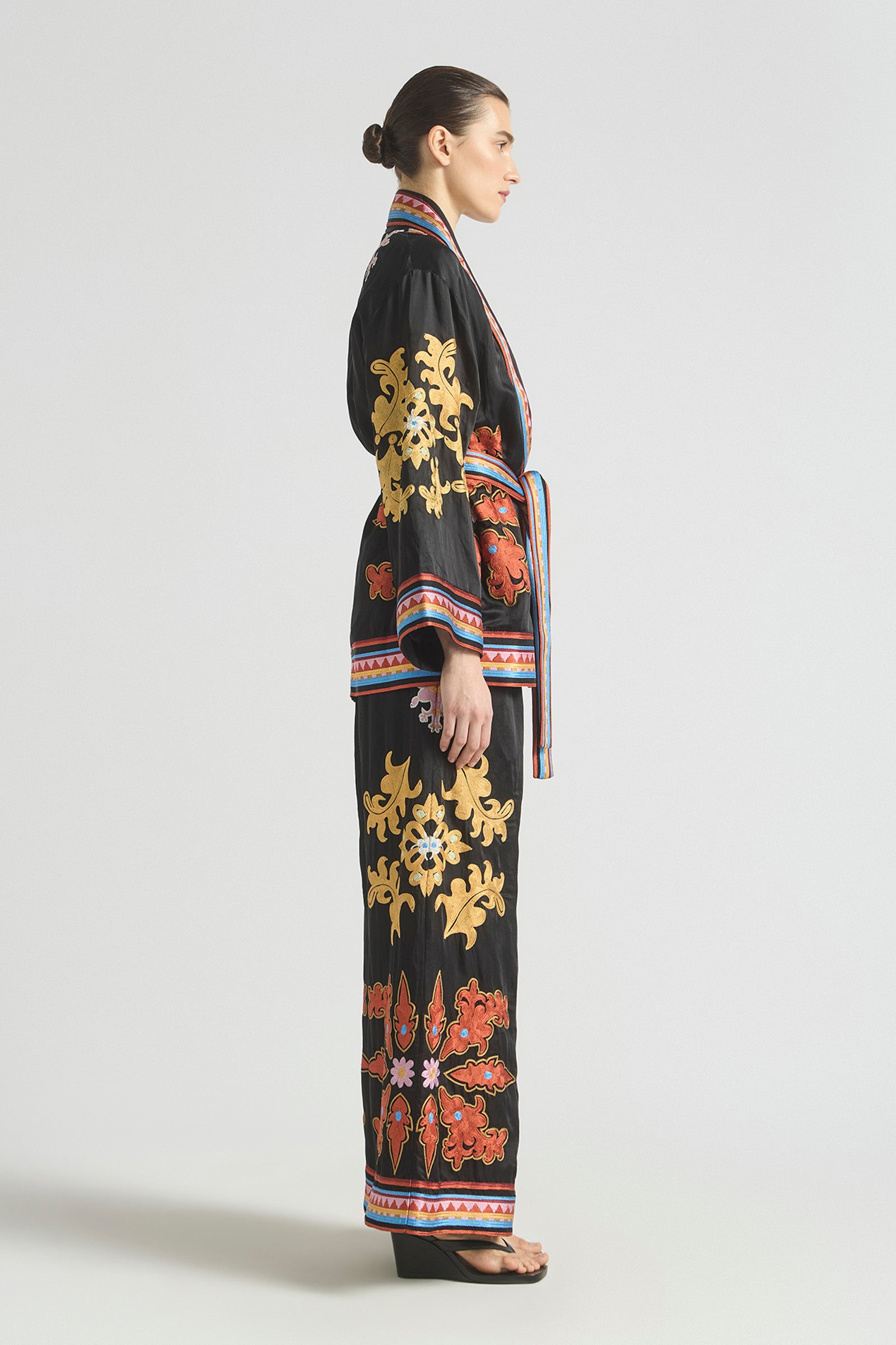 MOONLIT RELAXED BELTED JACKET