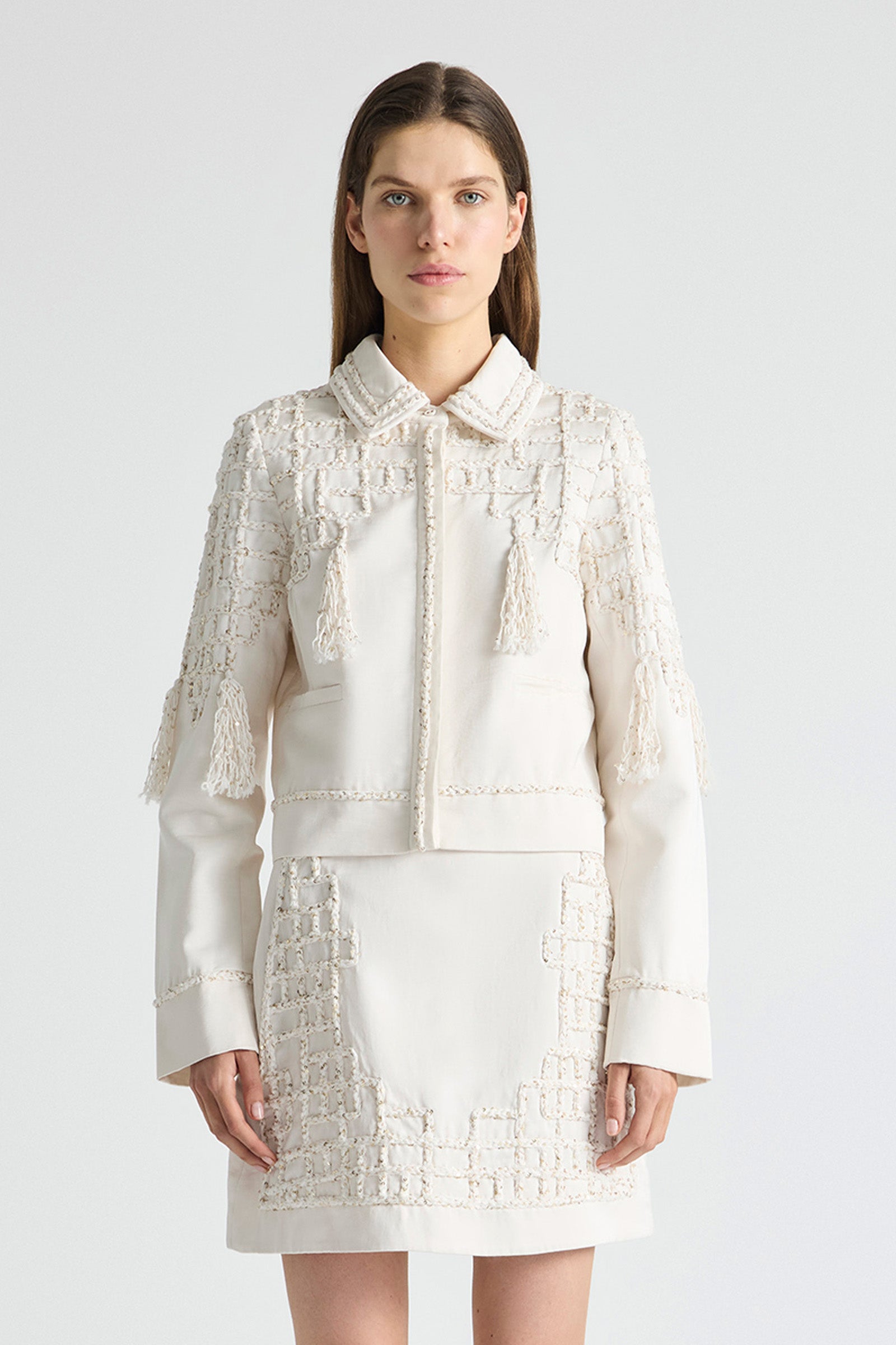 HEROES LONG CROPPED JACKET