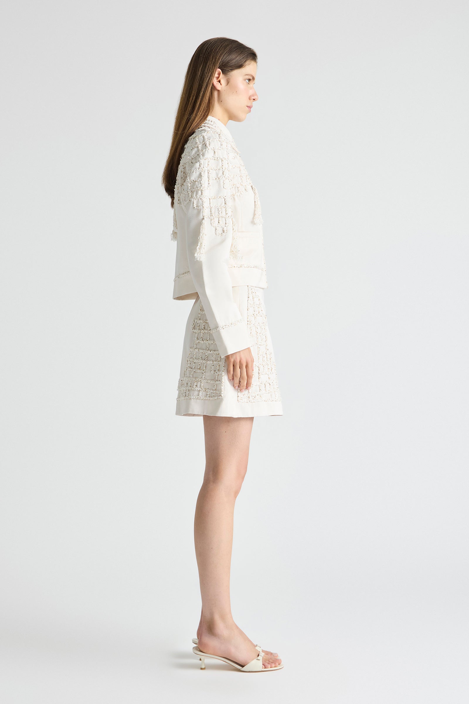 HEROES LONG CROPPED JACKET