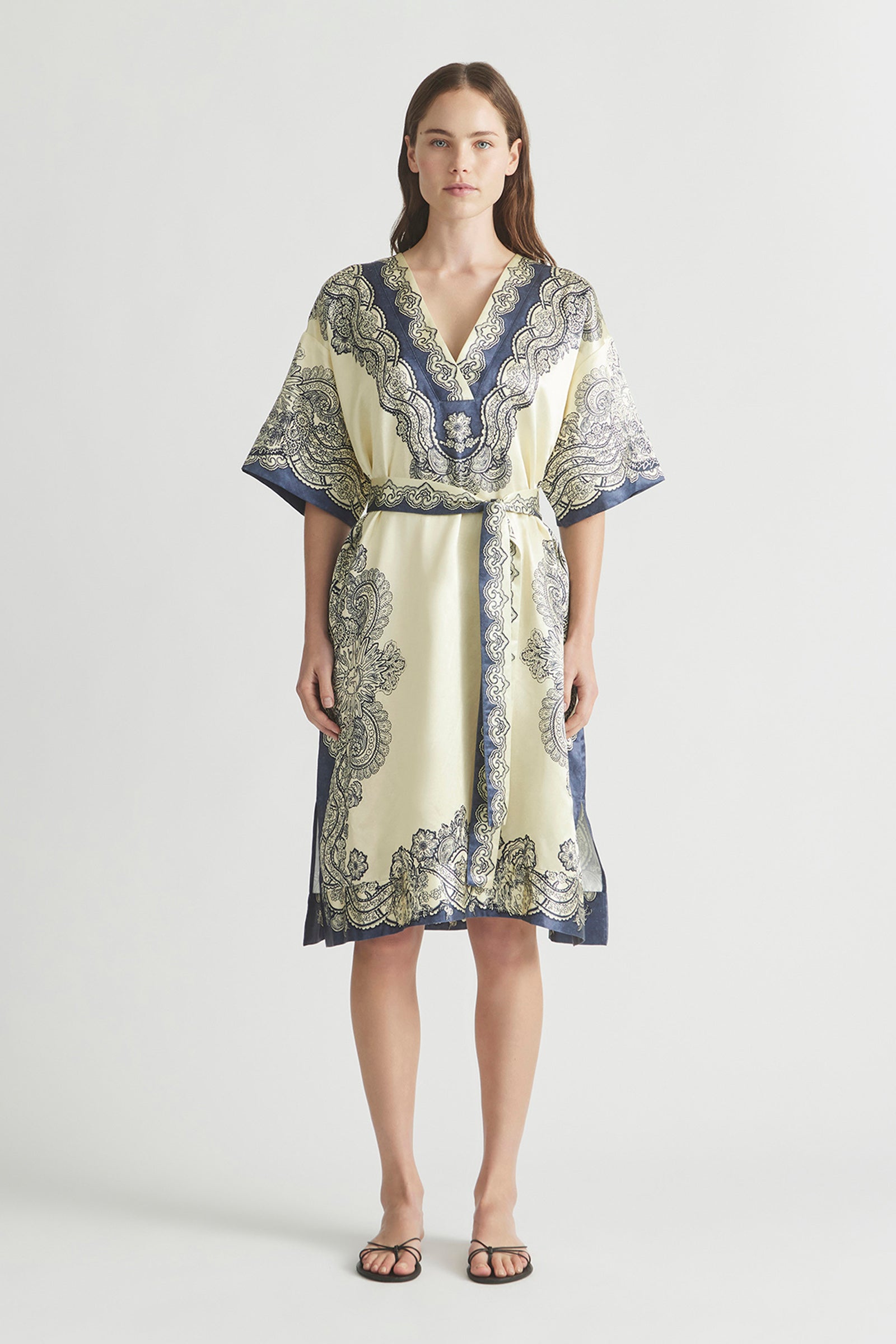 ISLANDS SHORT SLEEVE KAFTAN