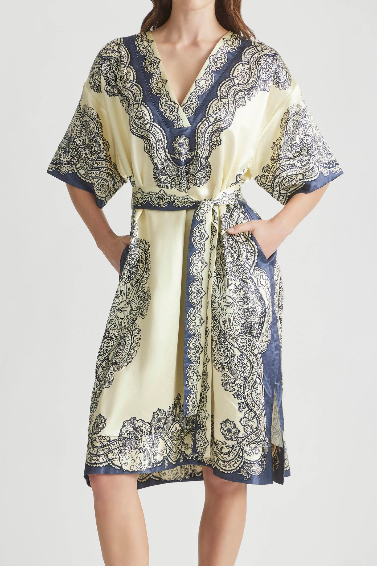 ISLANDS SHORT SLEEVE KAFTAN