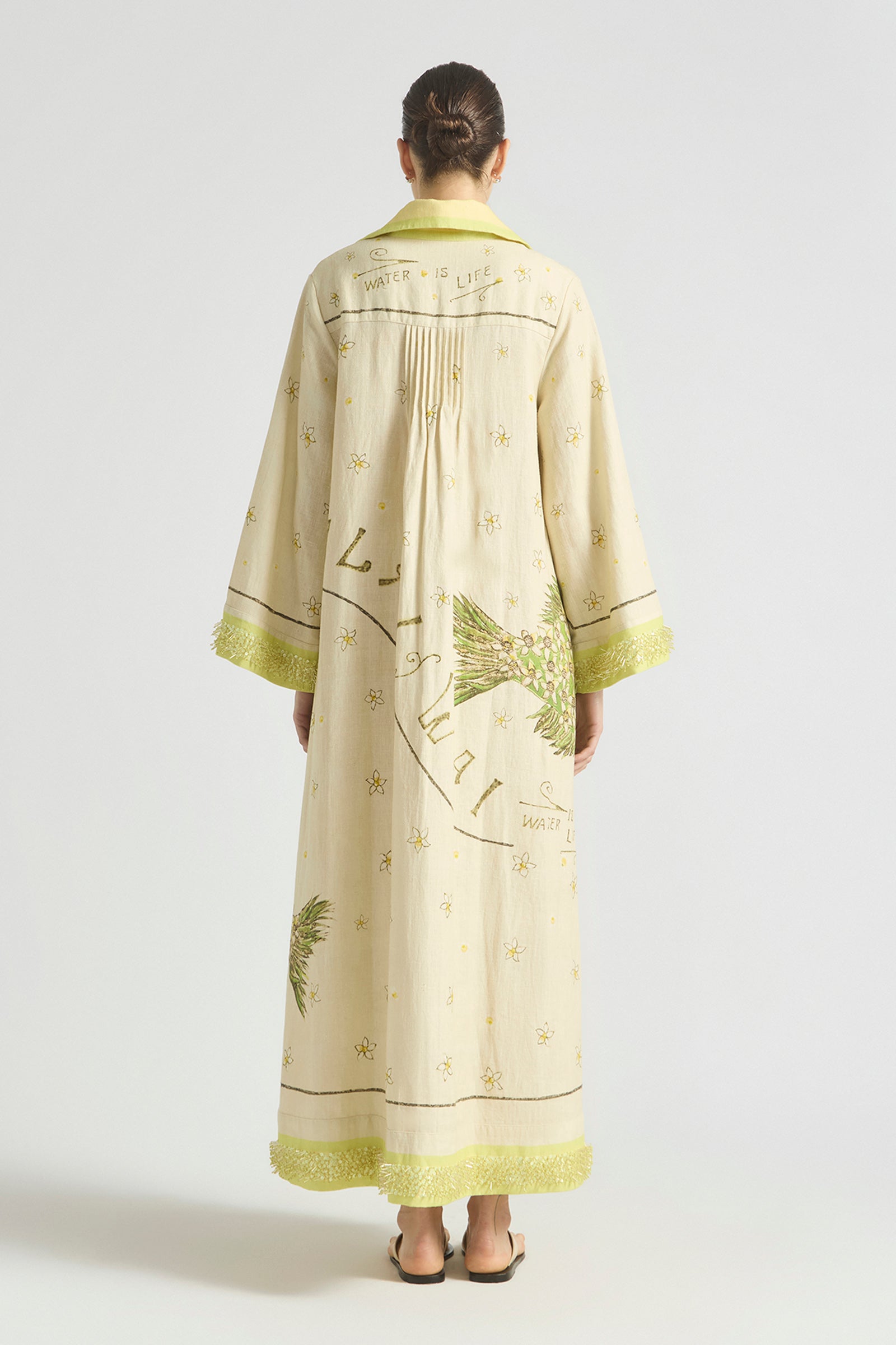 BRIGHTSIDE LACE UP KAFTAN