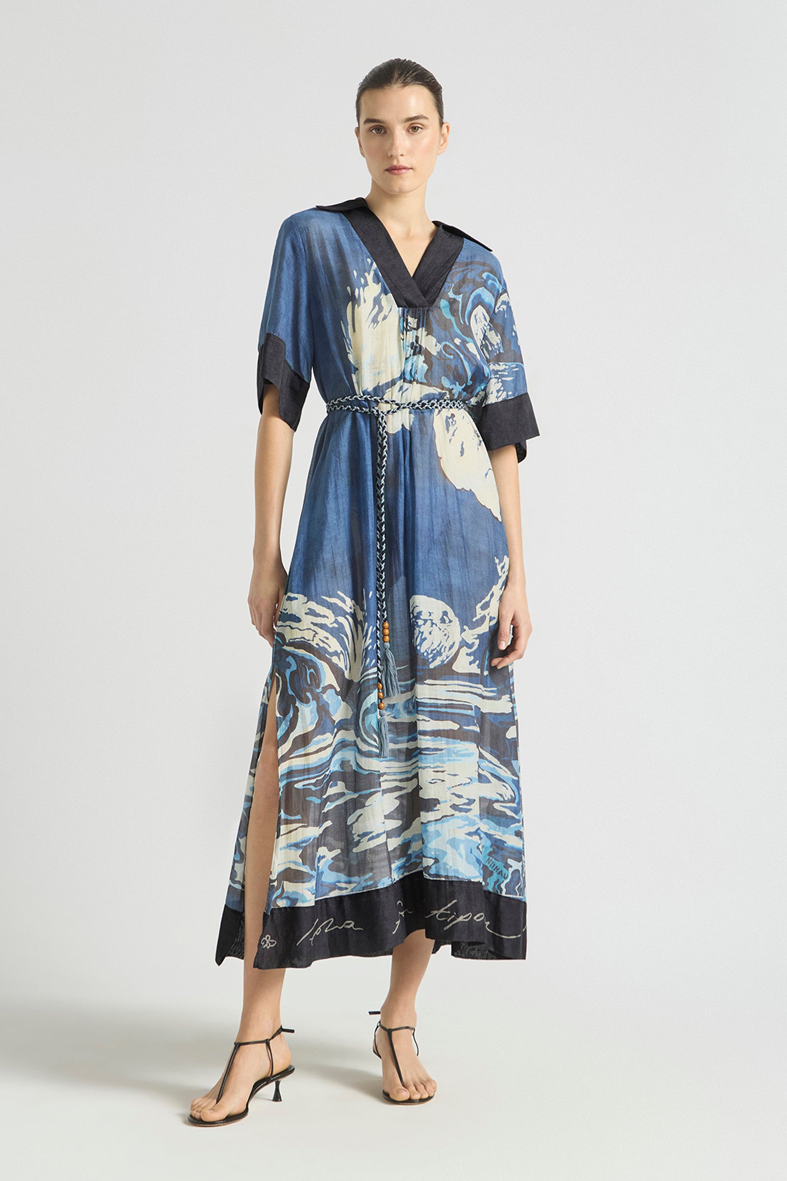 WAVEPOOL COLLARED COVER UP