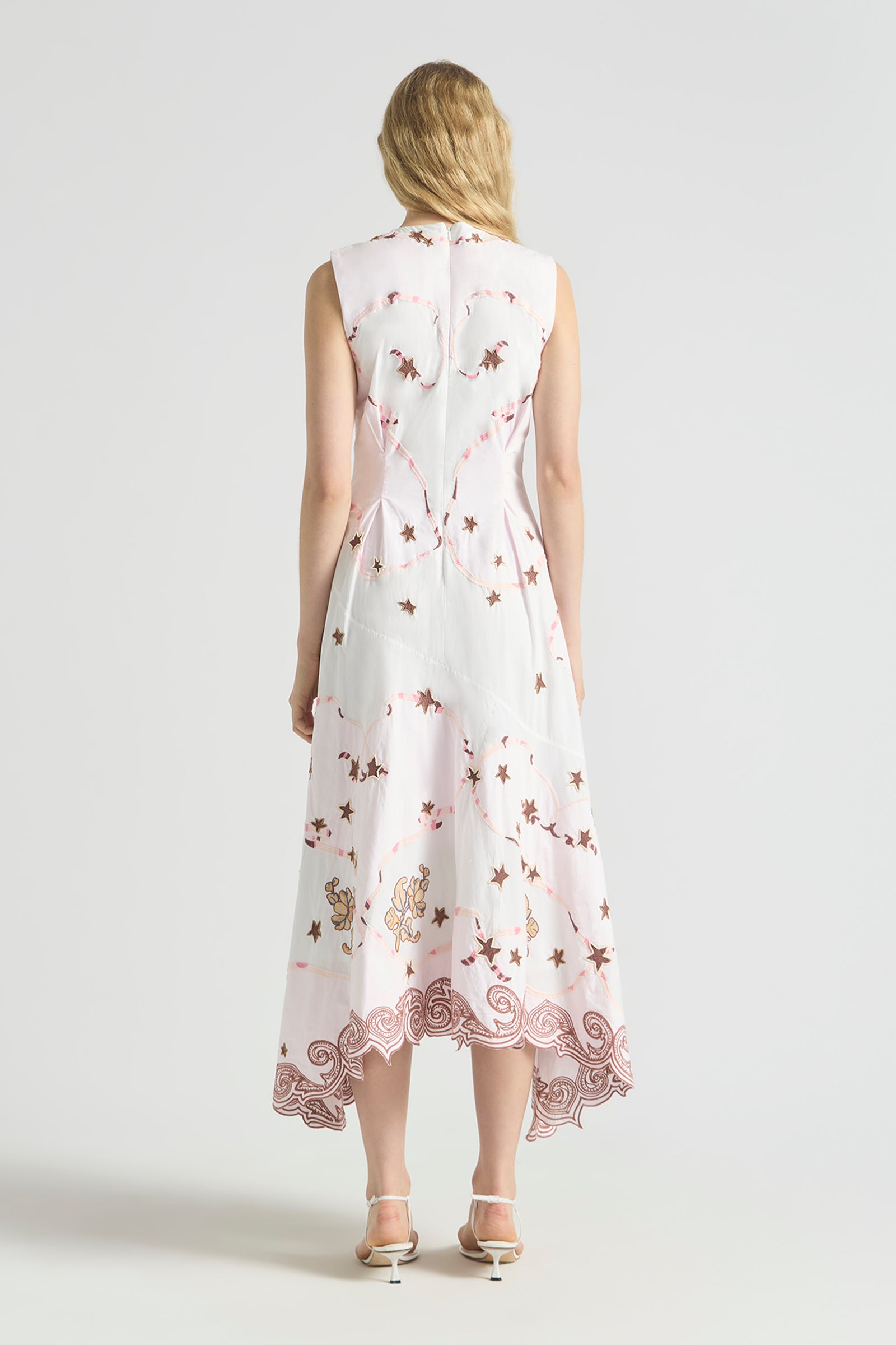 TAKE IT EASY ASYMMETRICAL FLARE DRESS