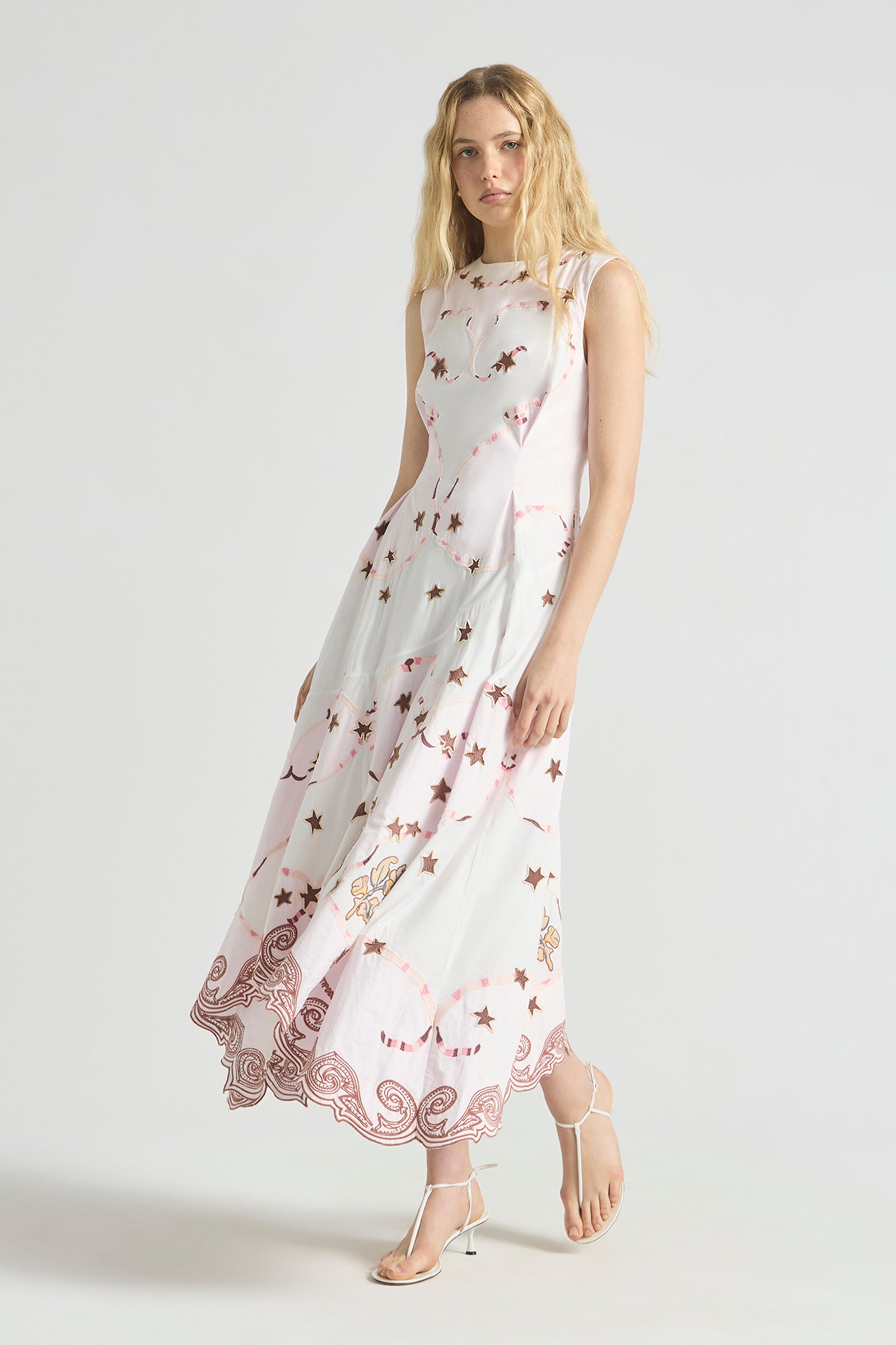 TAKE IT EASY ASYMMETRICAL FLARE DRESS