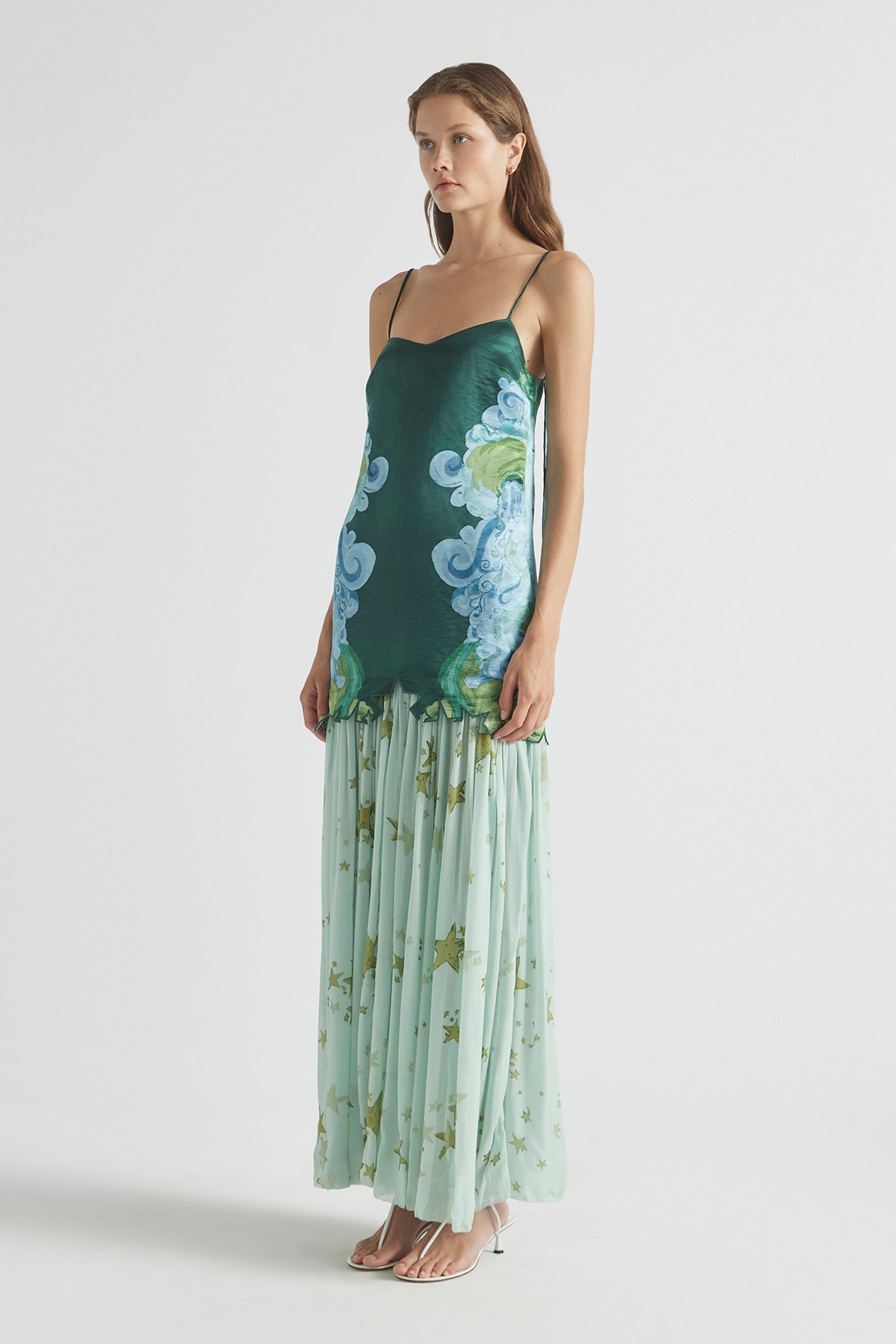 RUNAWAY STAR DROP WAIST GOWN