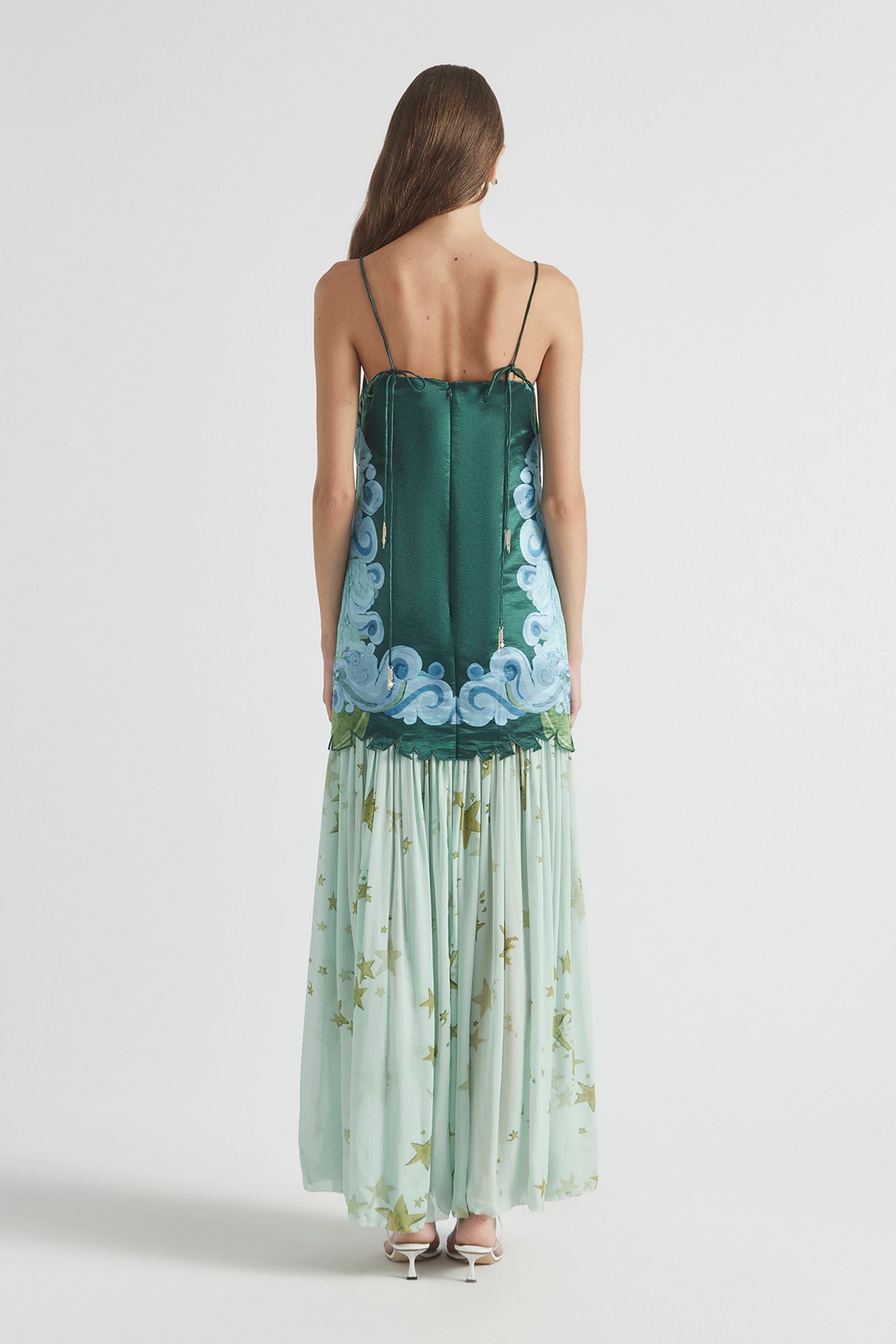 RUNAWAY STAR DROP WAIST GOWN