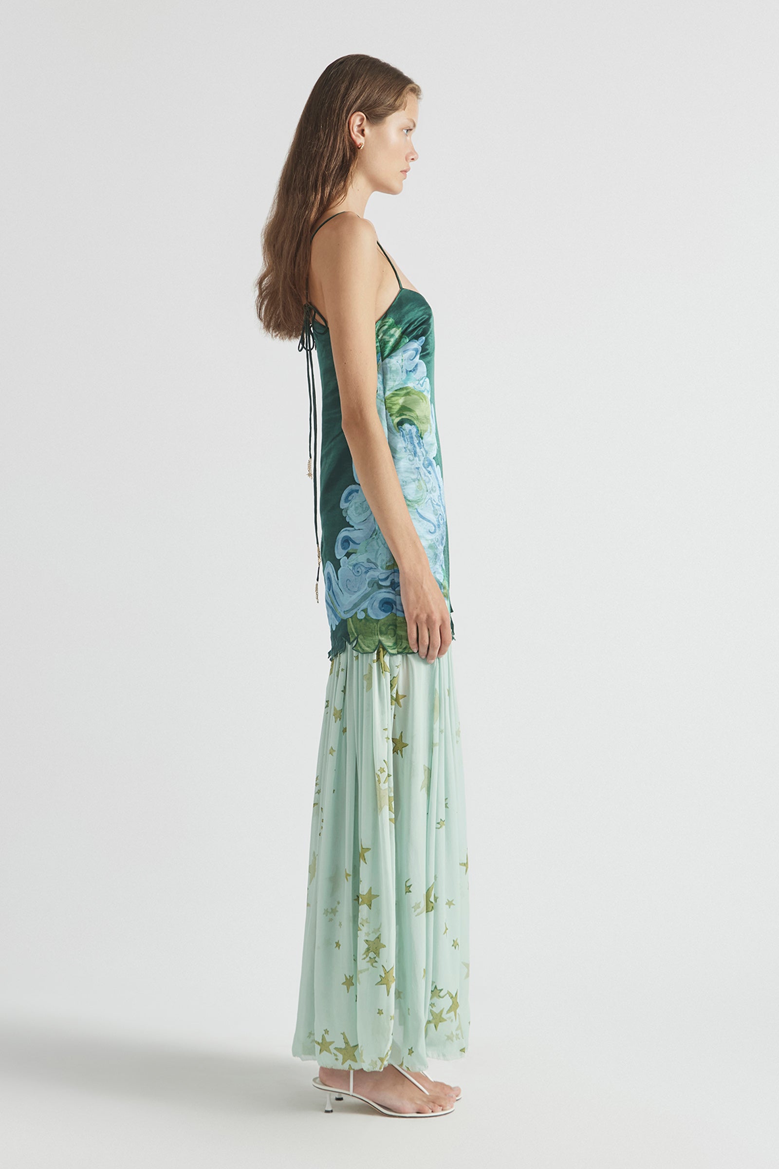 RUNAWAY STAR DROP WAIST GOWN
