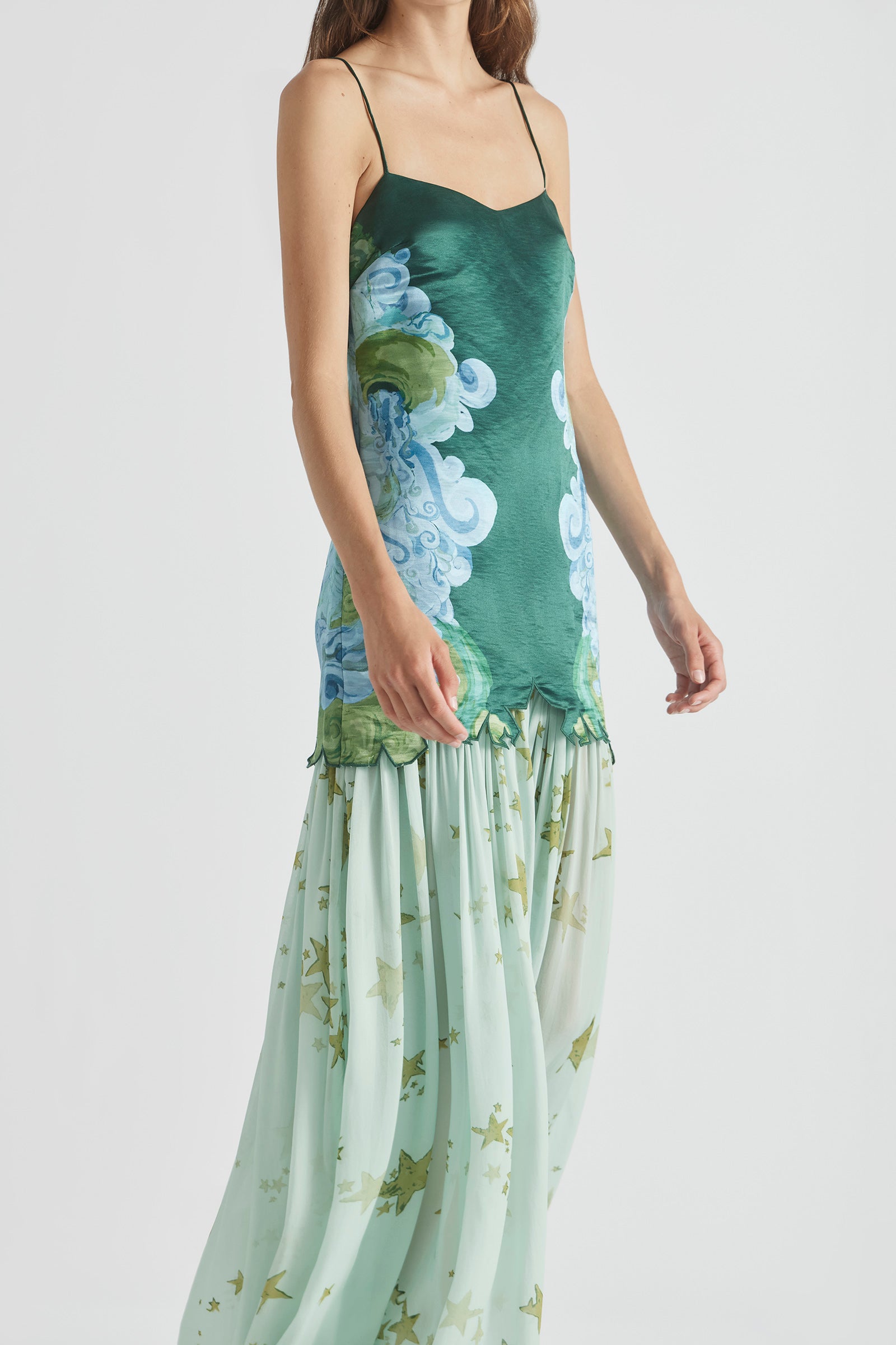 RUNAWAY STAR DROP WAIST GOWN
