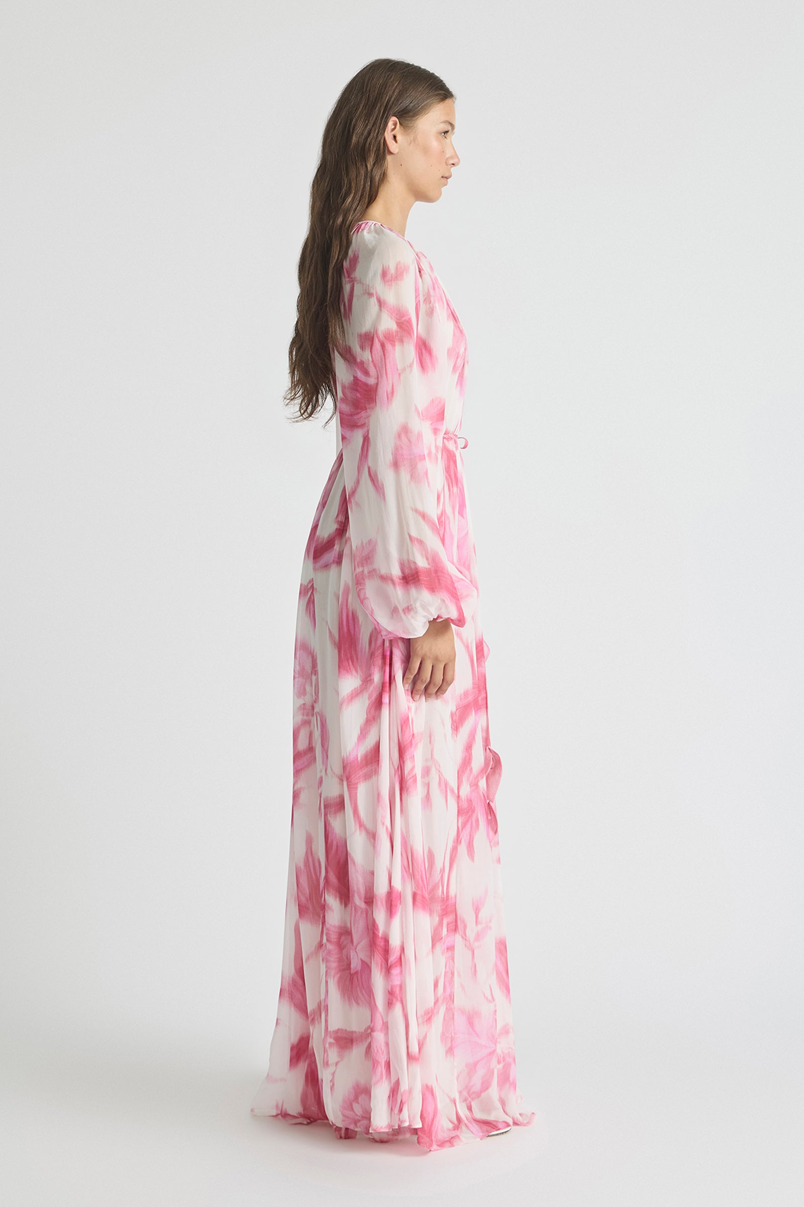 GLASSHOUSE BILLOW SLEEVE GOWN