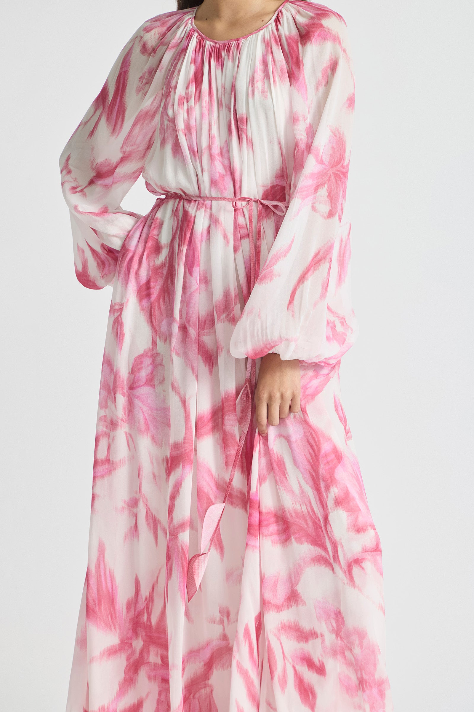 GLASSHOUSE BILLOW SLEEVE GOWN