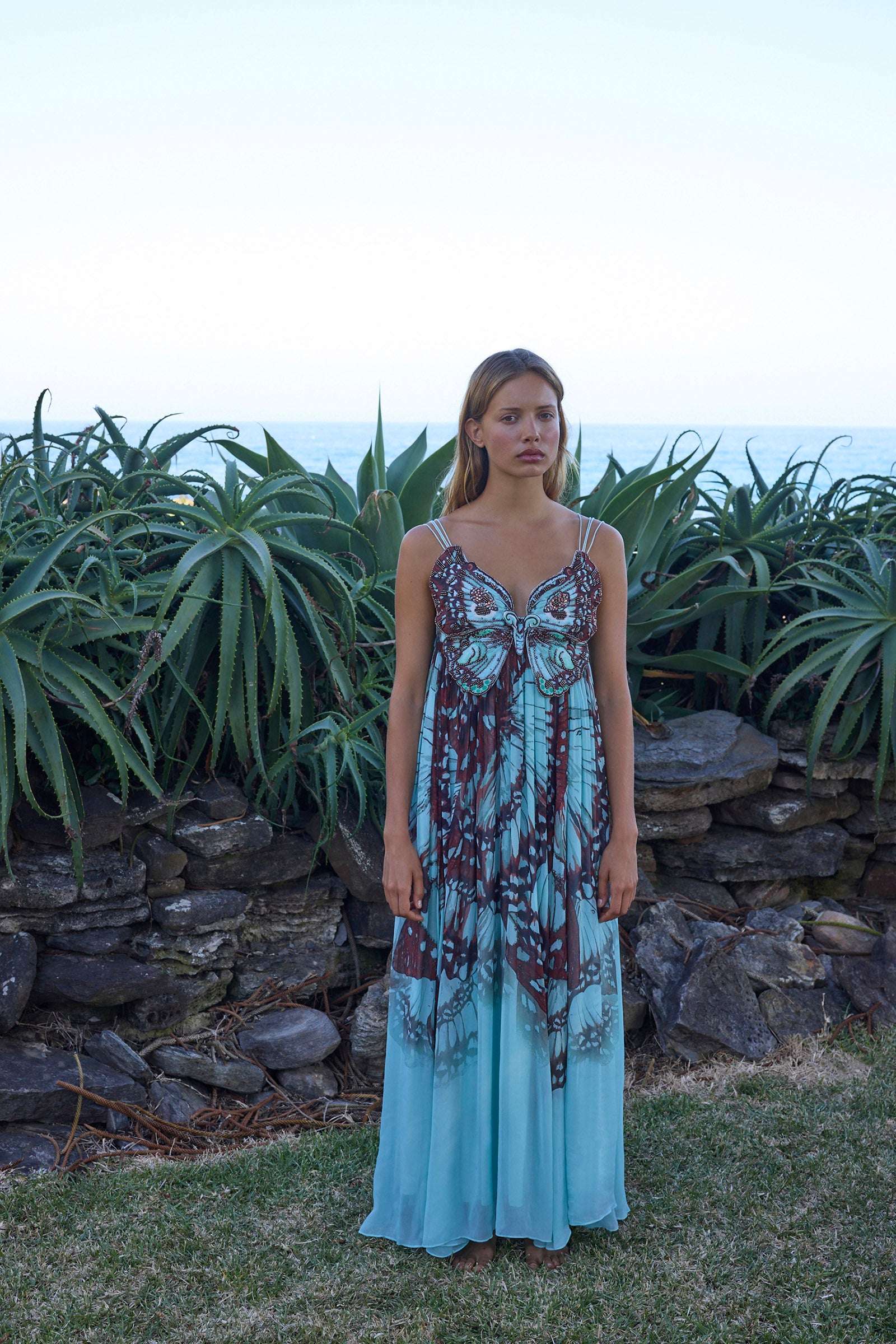 BUTTERFLY EFFECT BUTTERFLY BUST GOWN