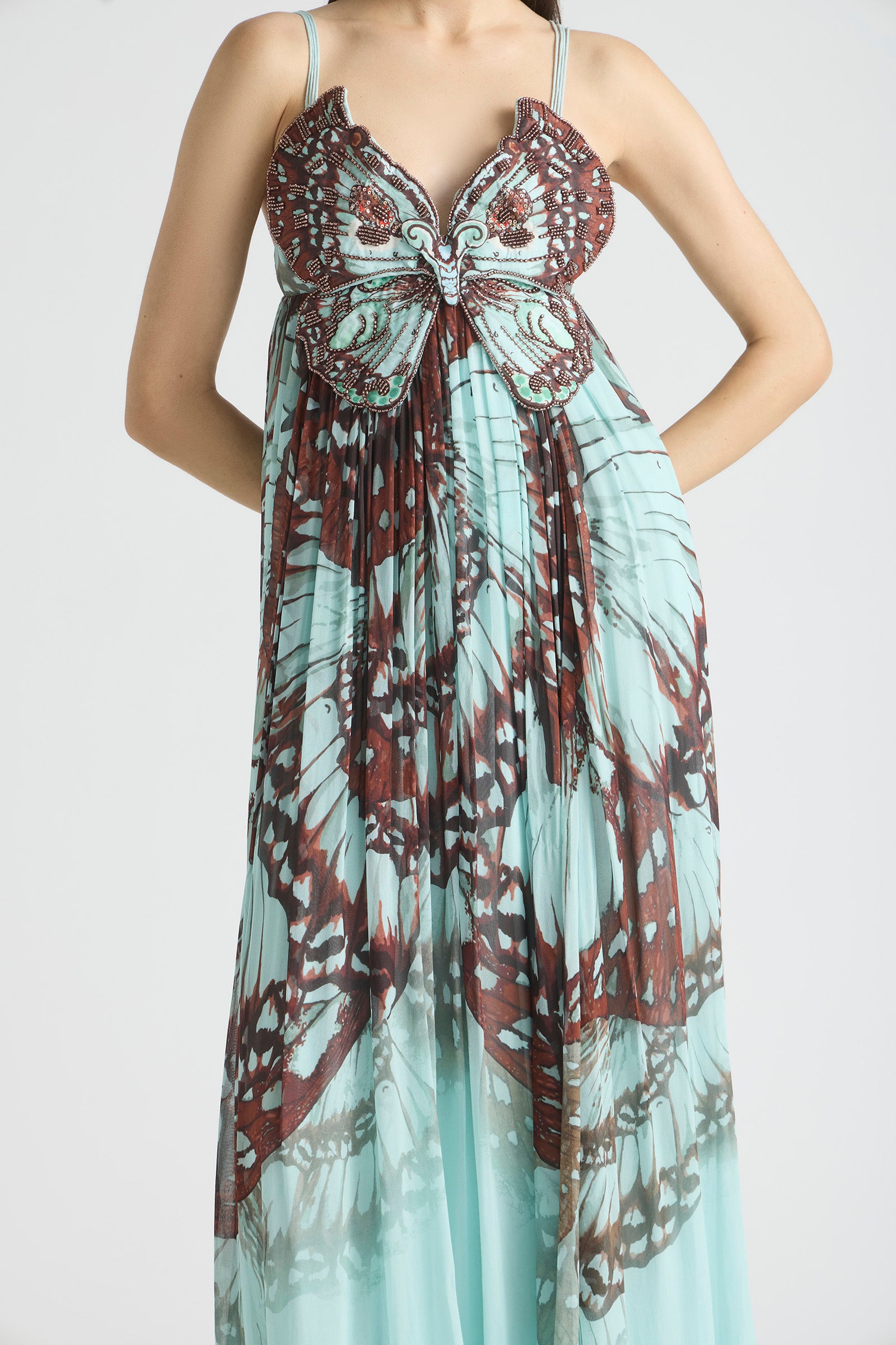 BUTTERFLY EFFECT BUTTERFLY BUST GOWN