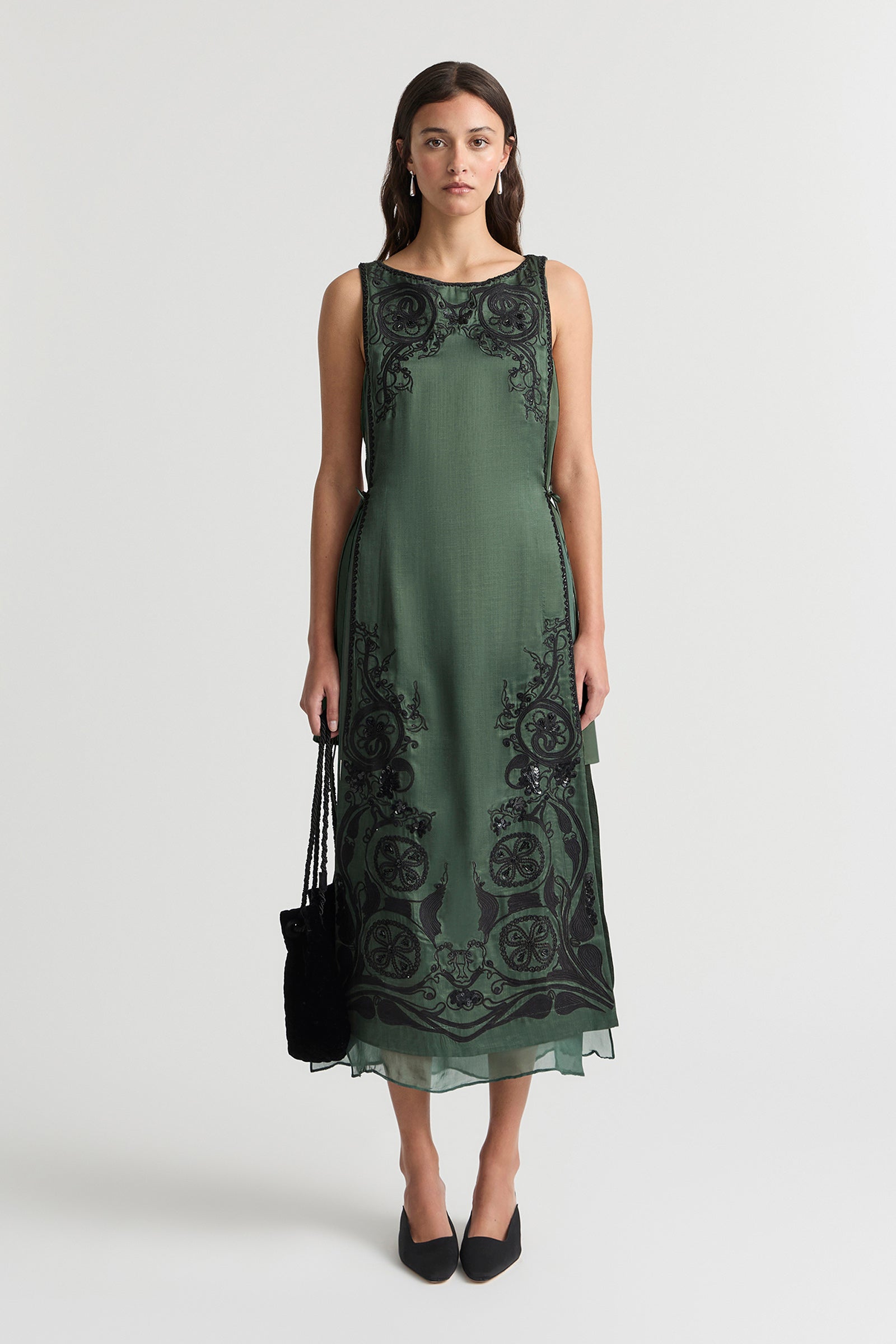 AURA TUNIC PINAFORE DRESS