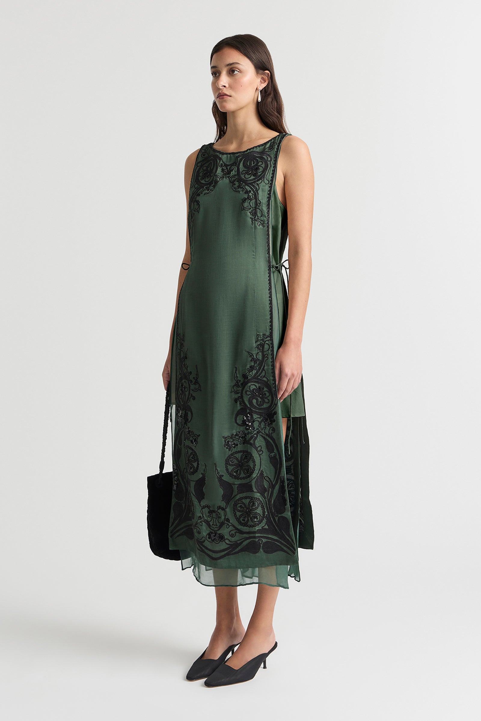AURA TUNIC PINAFORE DRESS