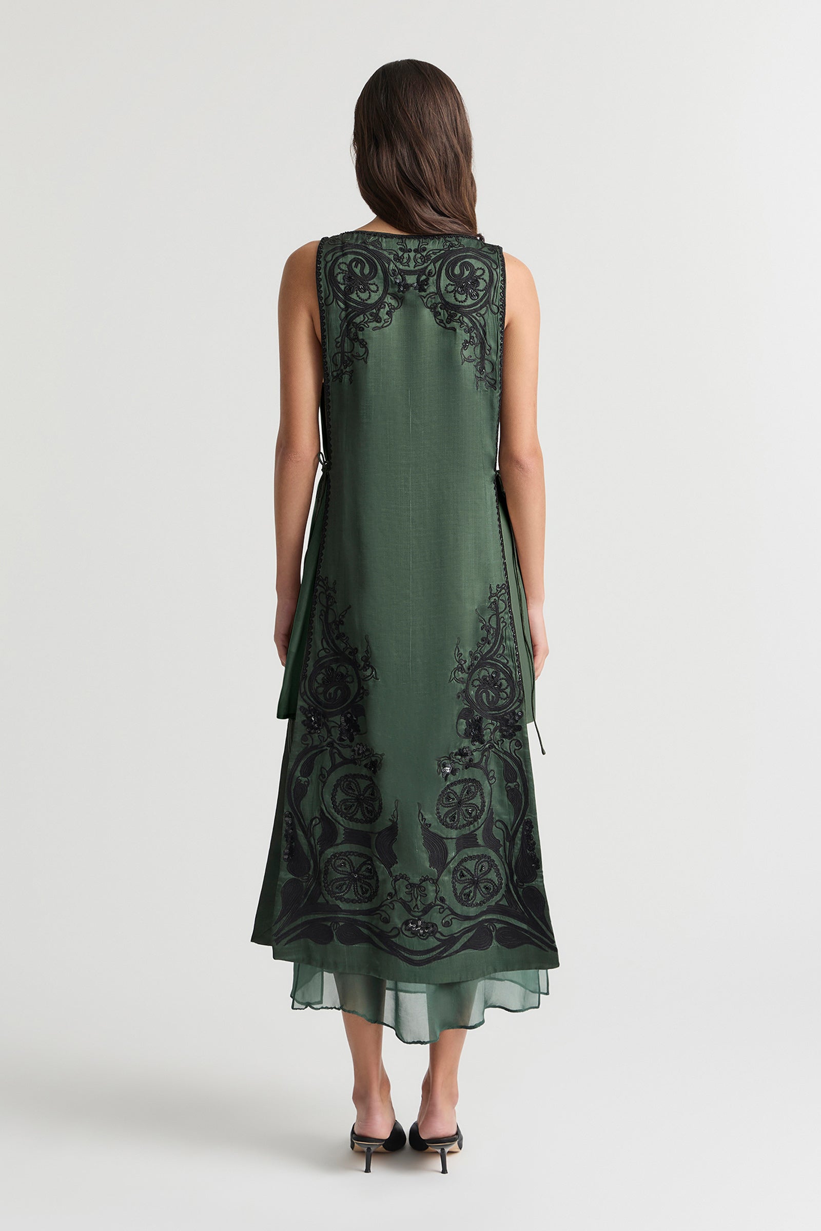 AURA TUNIC PINAFORE DRESS