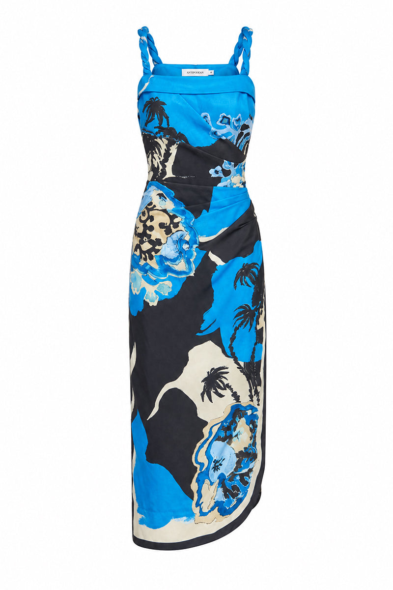 PULSE TWISTED STRAP DRESS