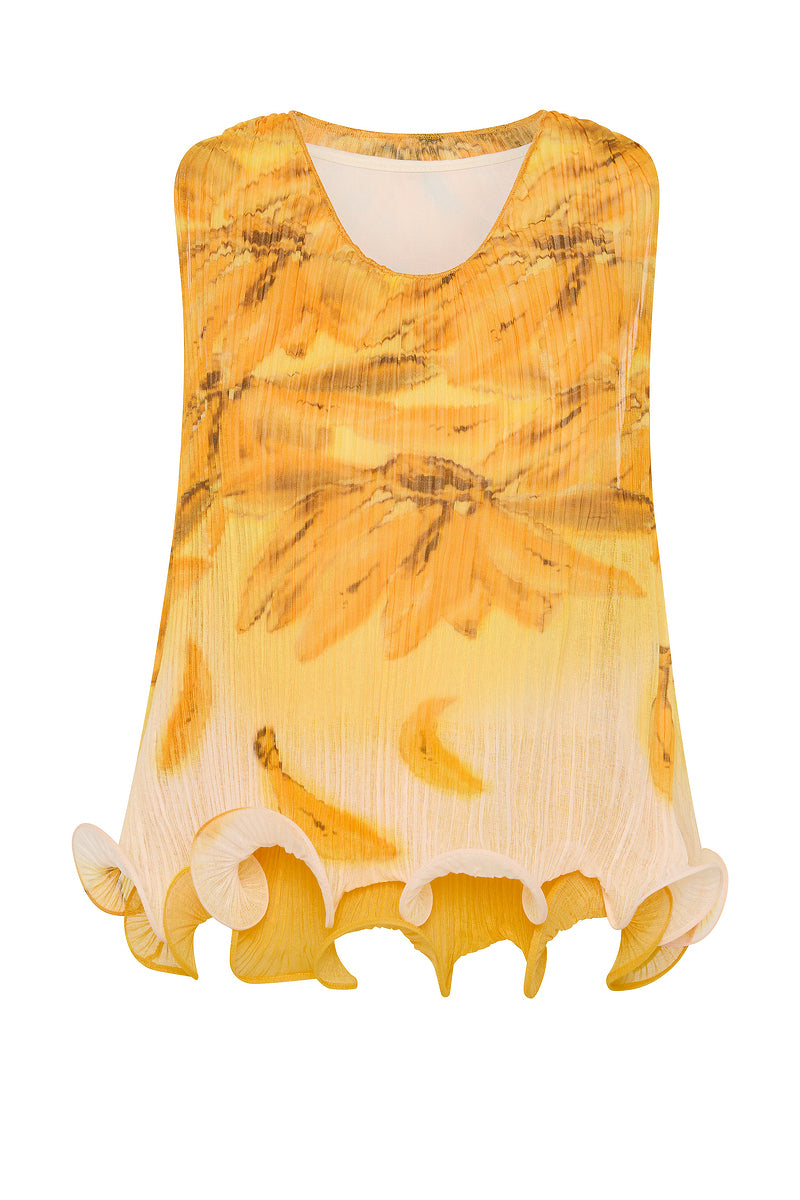 BATHERS FLUTED PLEAT CAMI