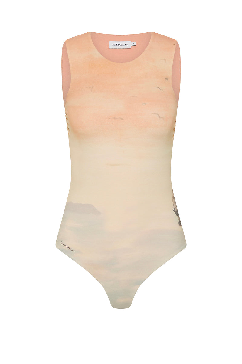 DEEP WATER ROUND NECK BODYSUIT