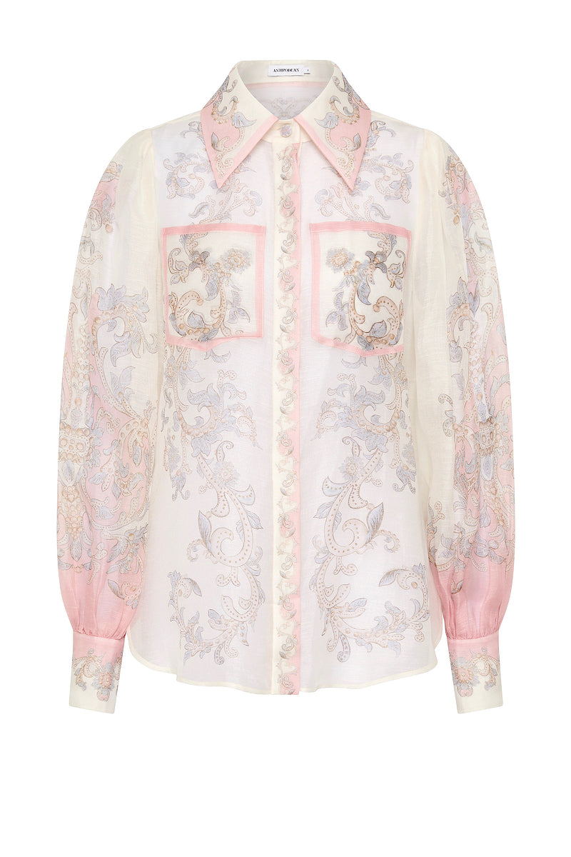 BITTER SWEET BALLOON SLEEVE BLOUSE