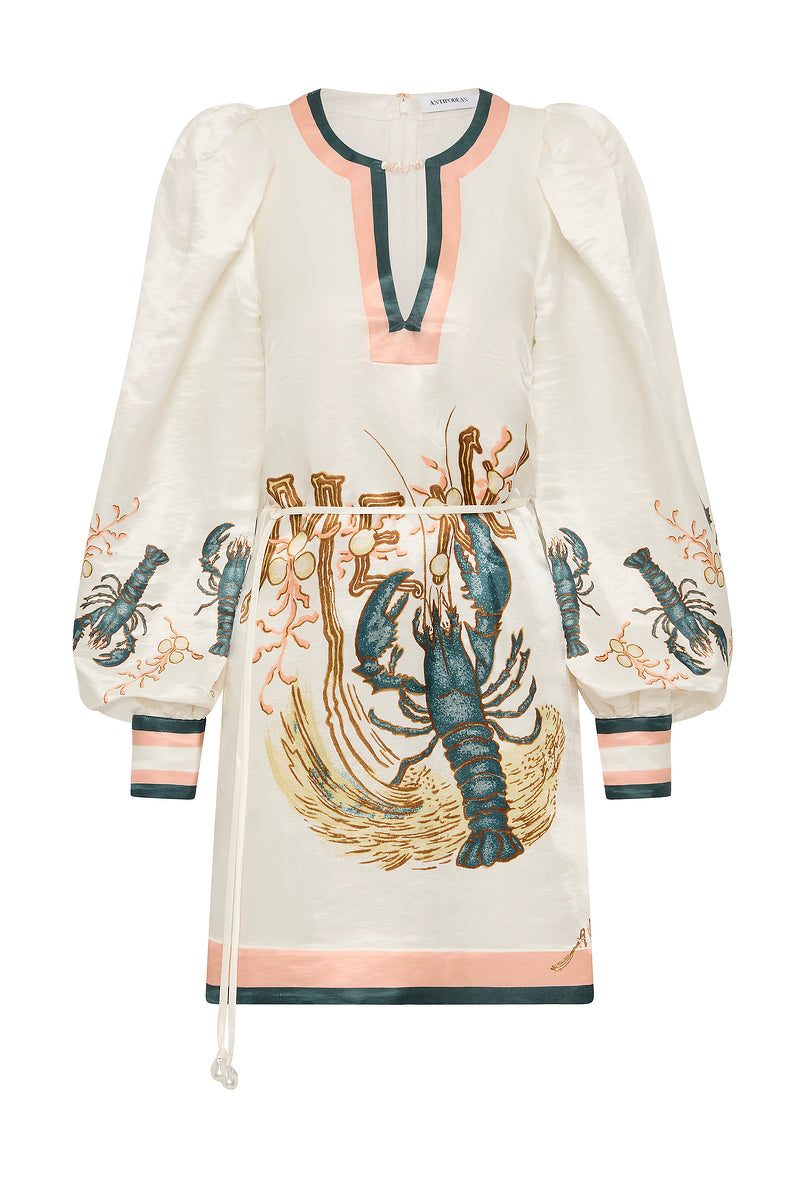 BEACH CLUB BILLOW SHIFT DRESS