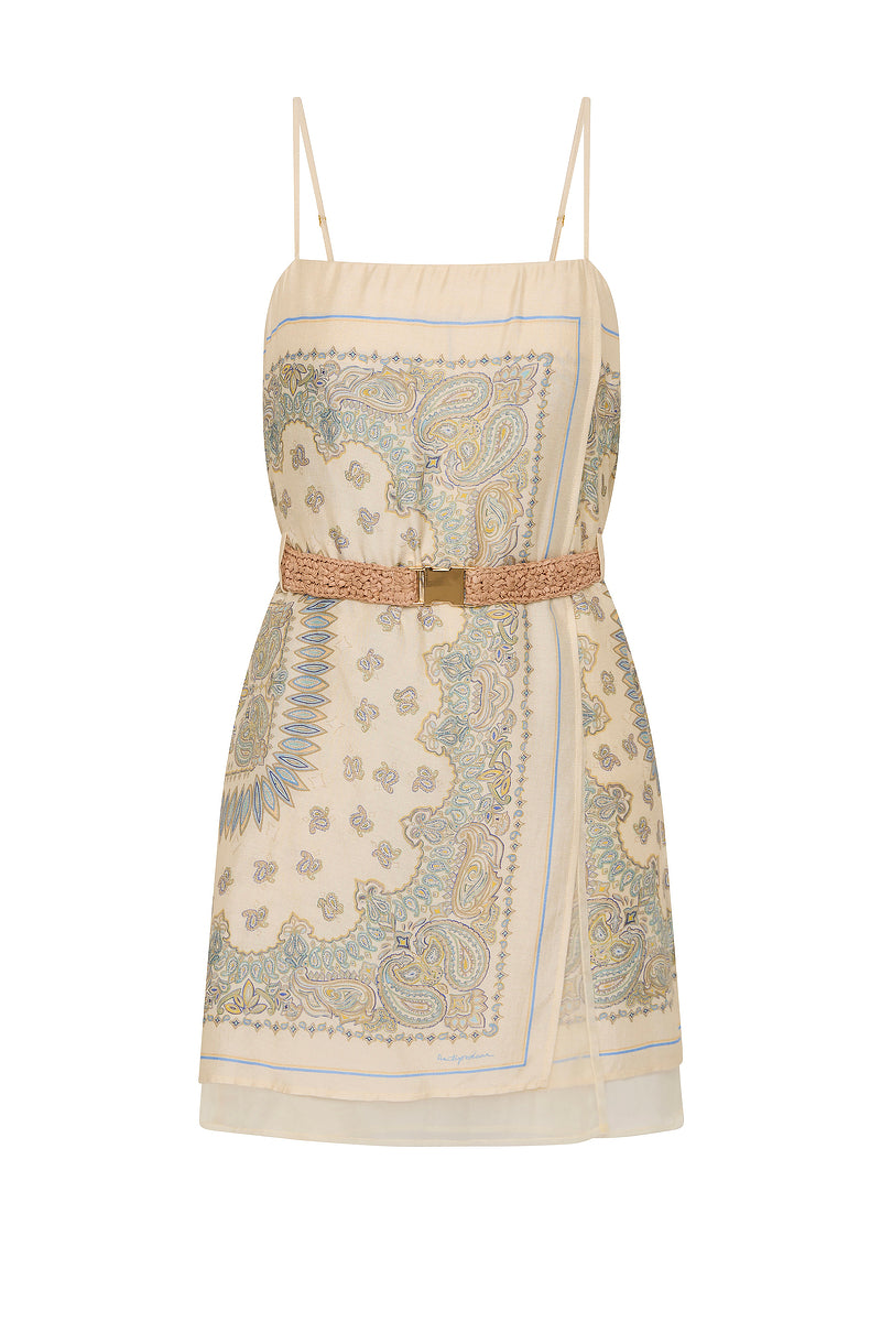 BENNIE LAYERED SLIP DRESS