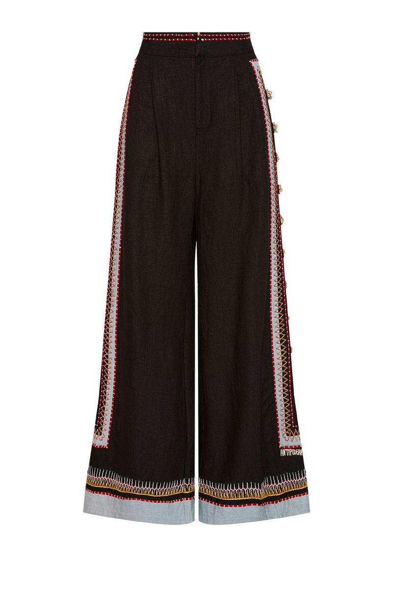 POPPY RELAXED PLEAT PANT