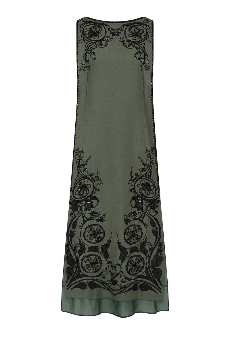 AURA TUNIC PINAFORE DRESS