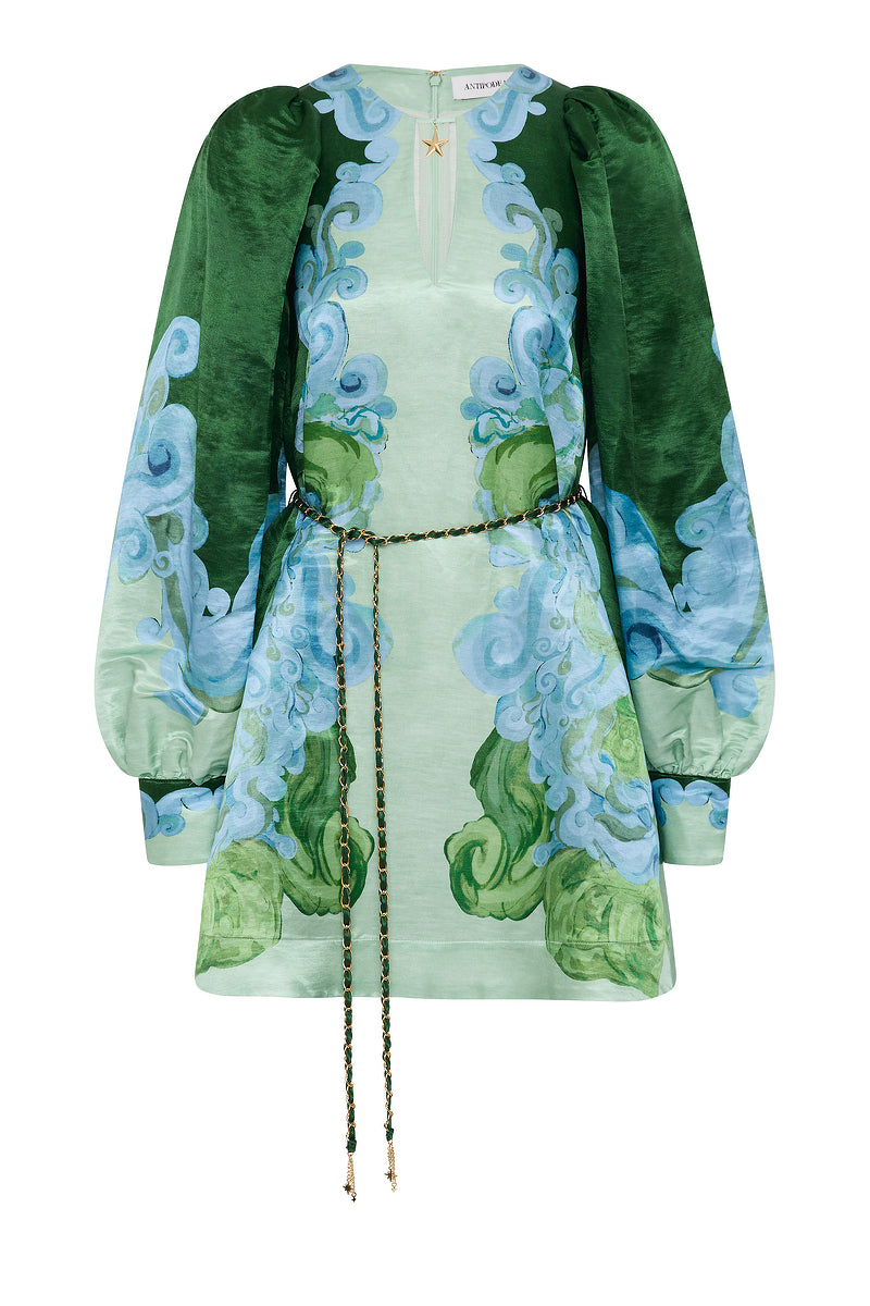 RUNAWAY BILLOW SHIFT DRESS