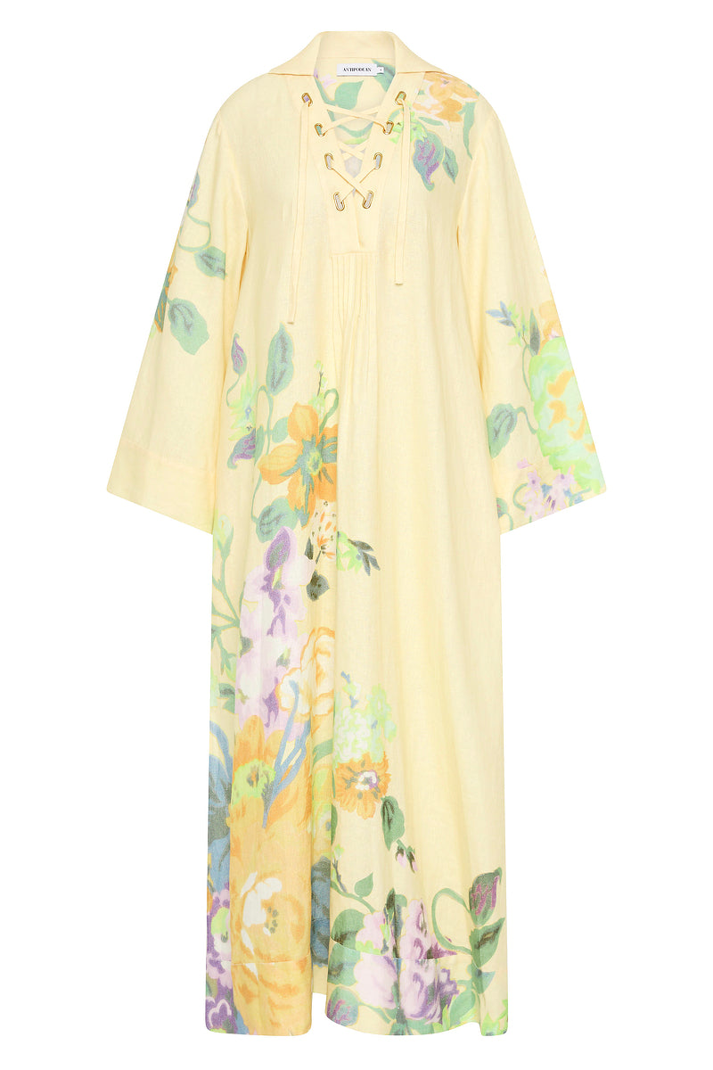 PALACE LACE UP KAFTAN