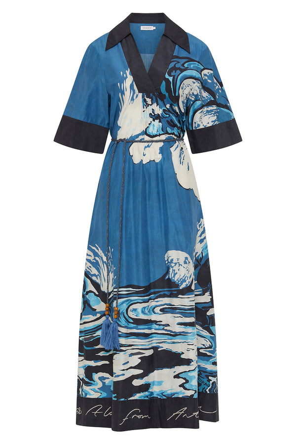 WAVEPOOL COLLARED COVER UP