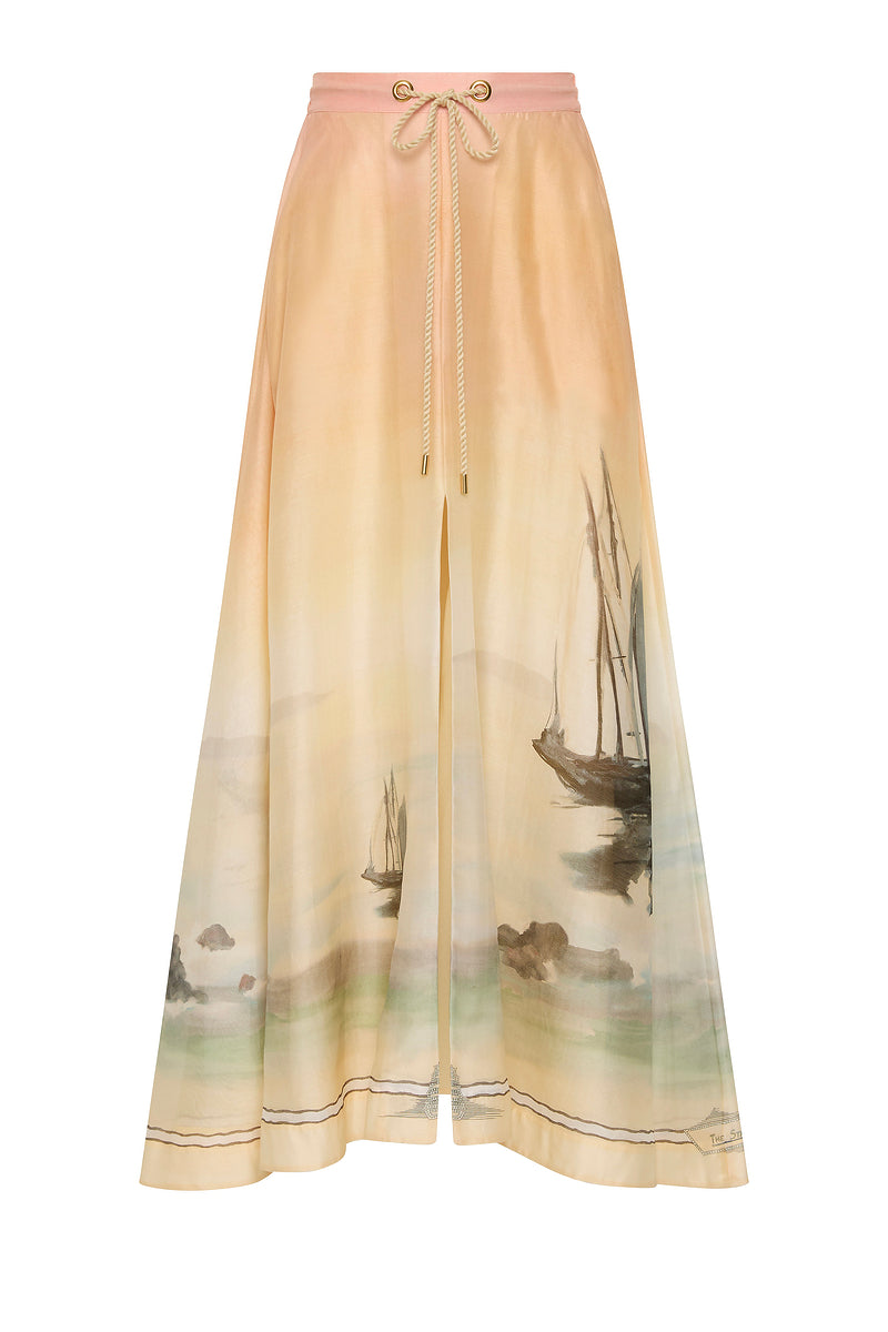 DEEP WATER PARACHUTE MAXI SKIRT