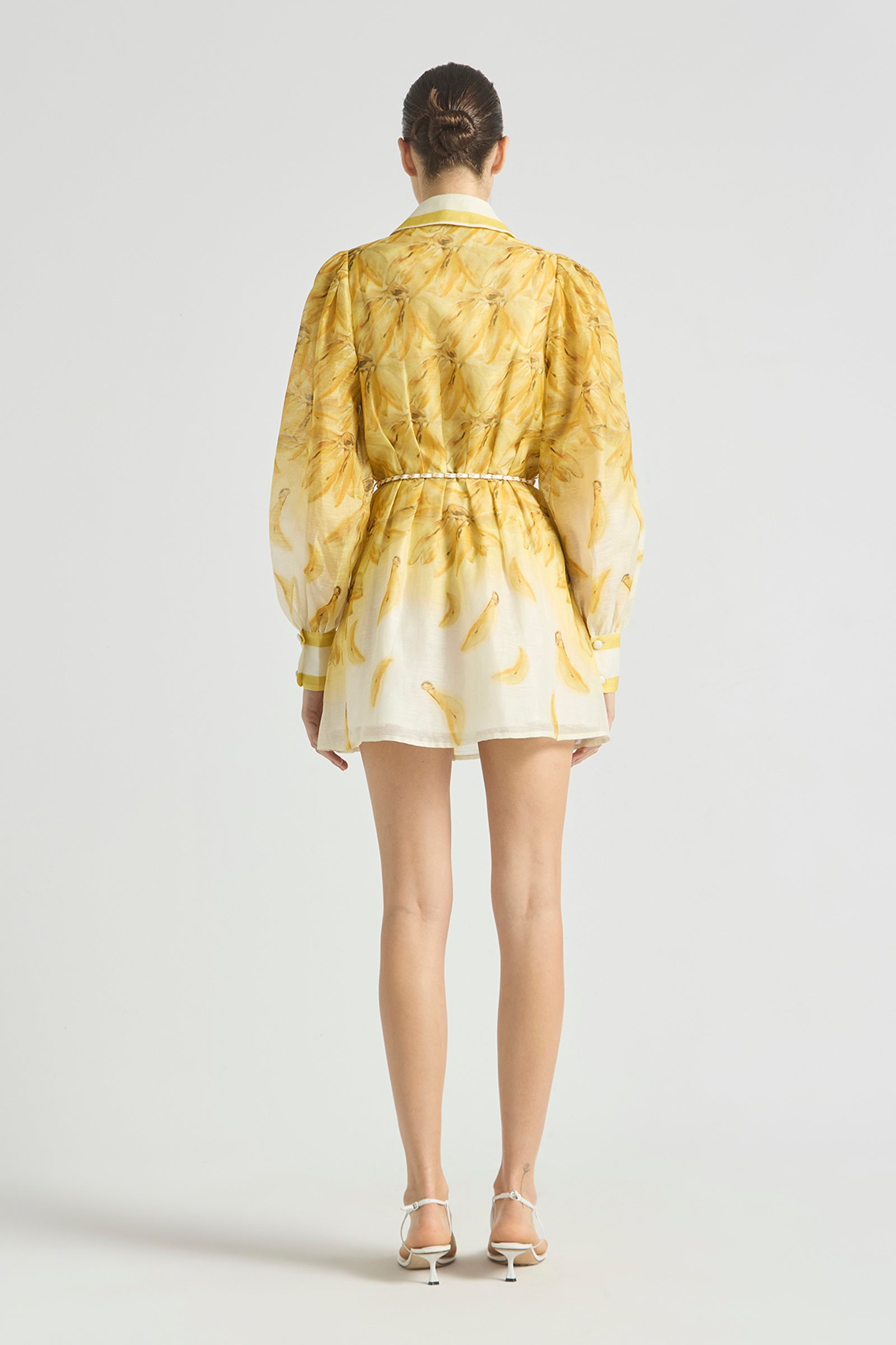 BATHERS BALLOON SLEEVE MINI DRESS