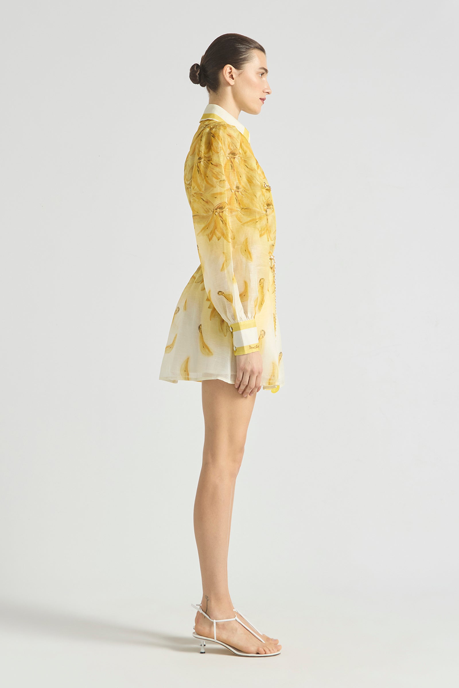 BATHERS BALLOON SLEEVE MINI DRESS