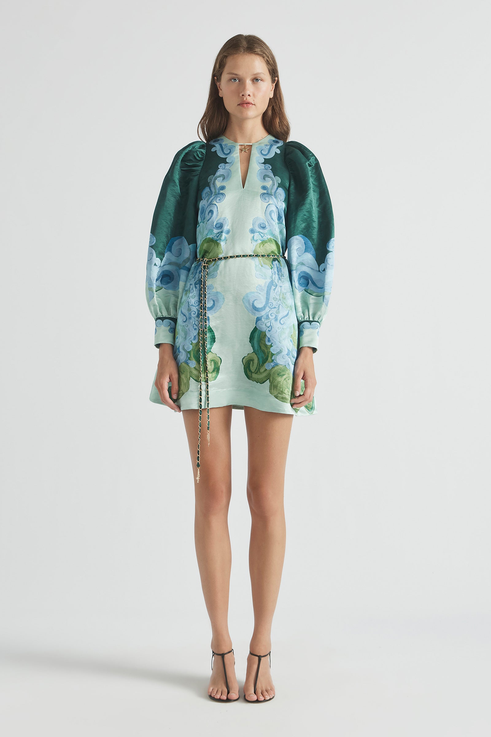 RUNAWAY BILLOW SHIFT DRESS