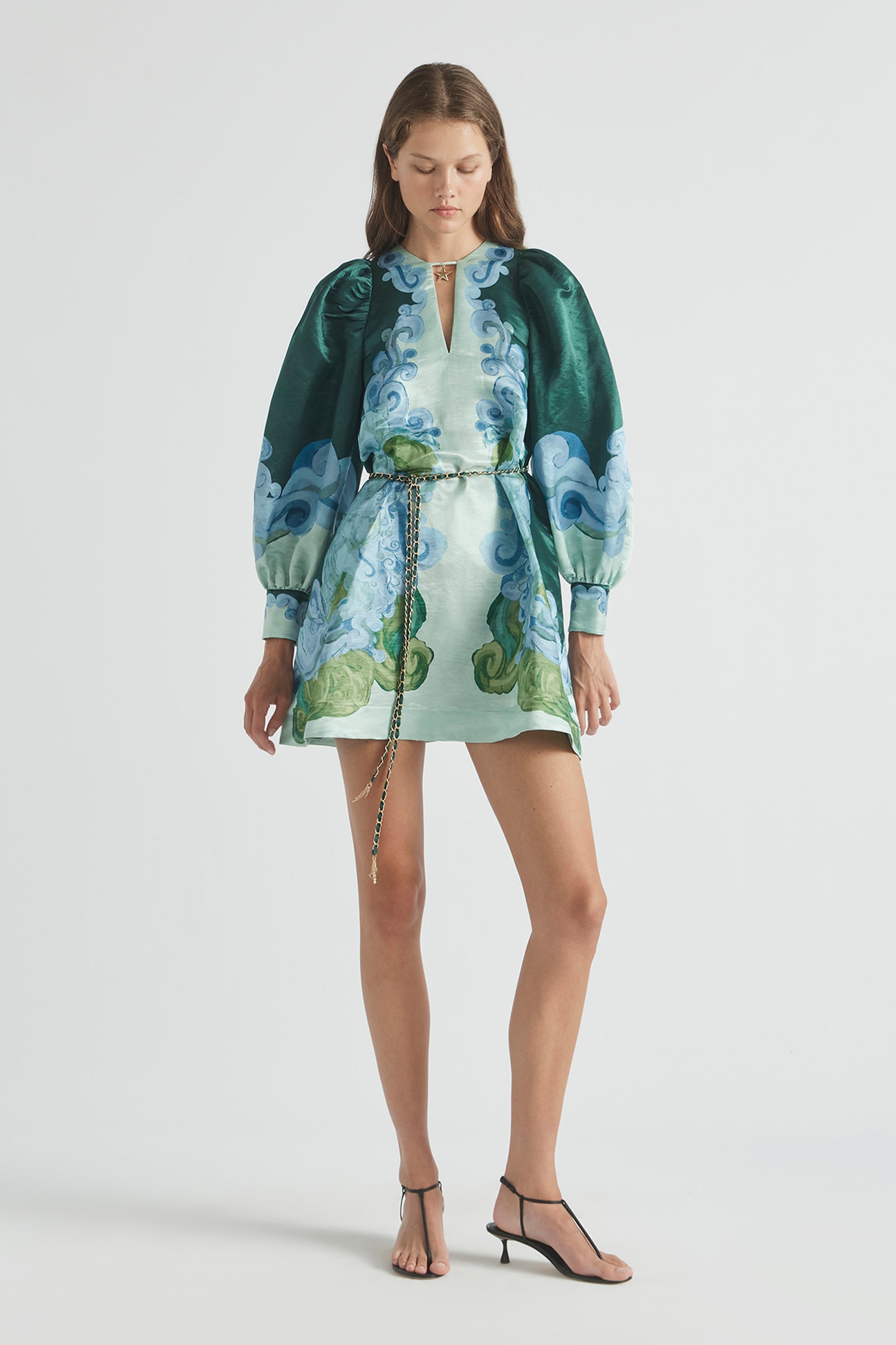 RUNAWAY BILLOW SHIFT DRESS