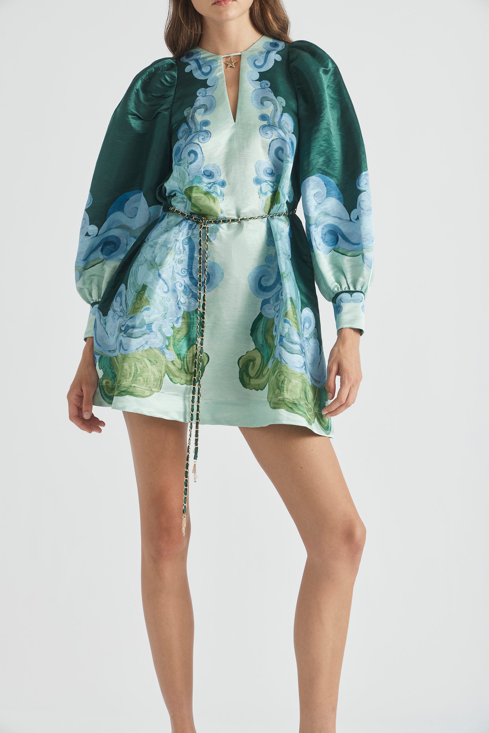 RUNAWAY BILLOW SHIFT DRESS