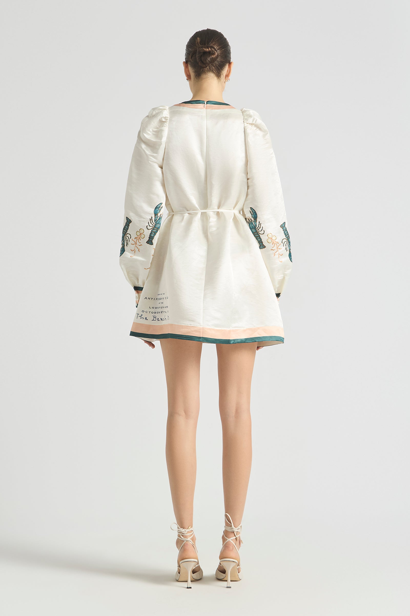 BEACH CLUB BILLOW SHIFT DRESS