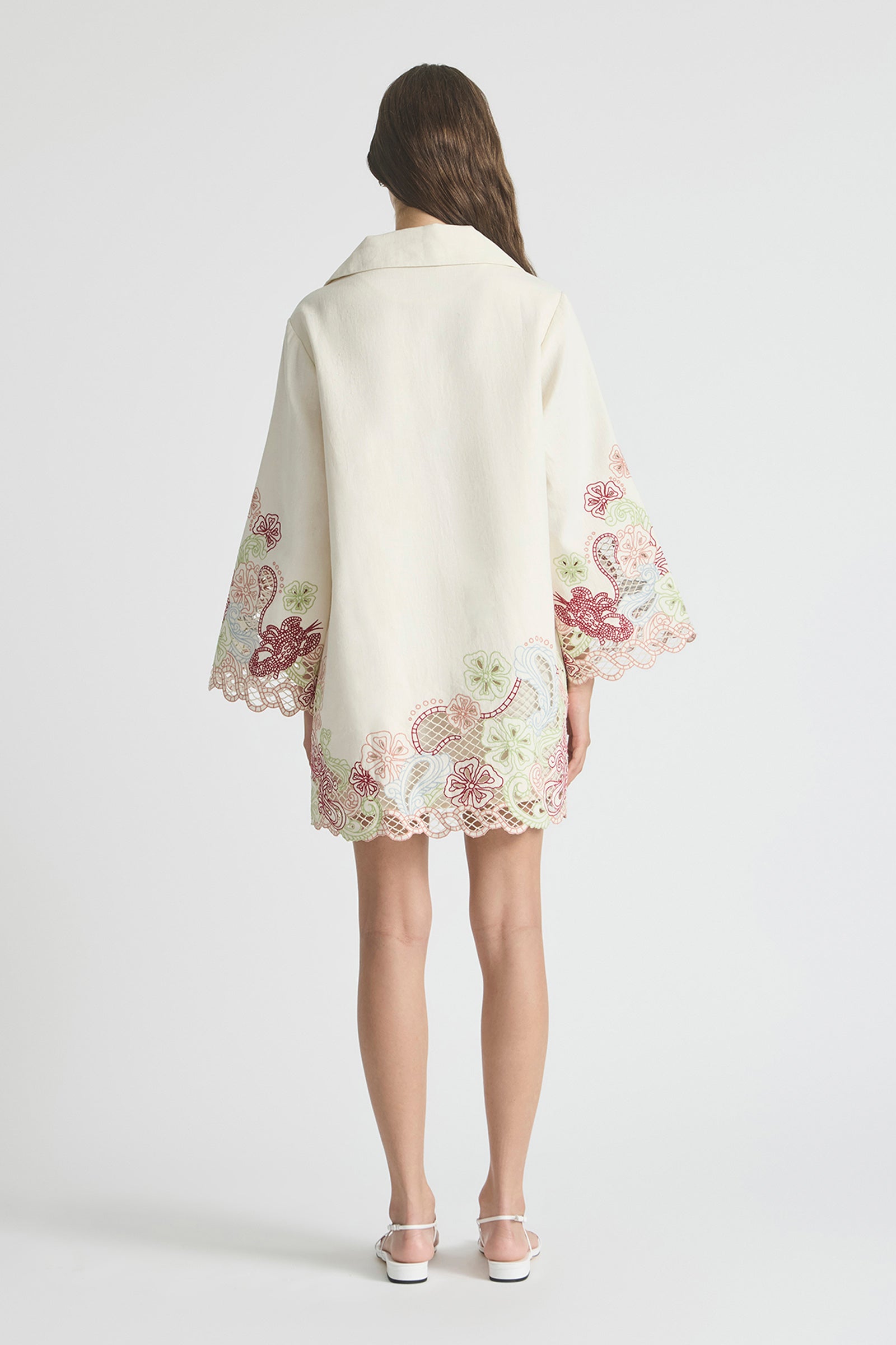 BAYSIDE COLLARED TUNIC DRESS