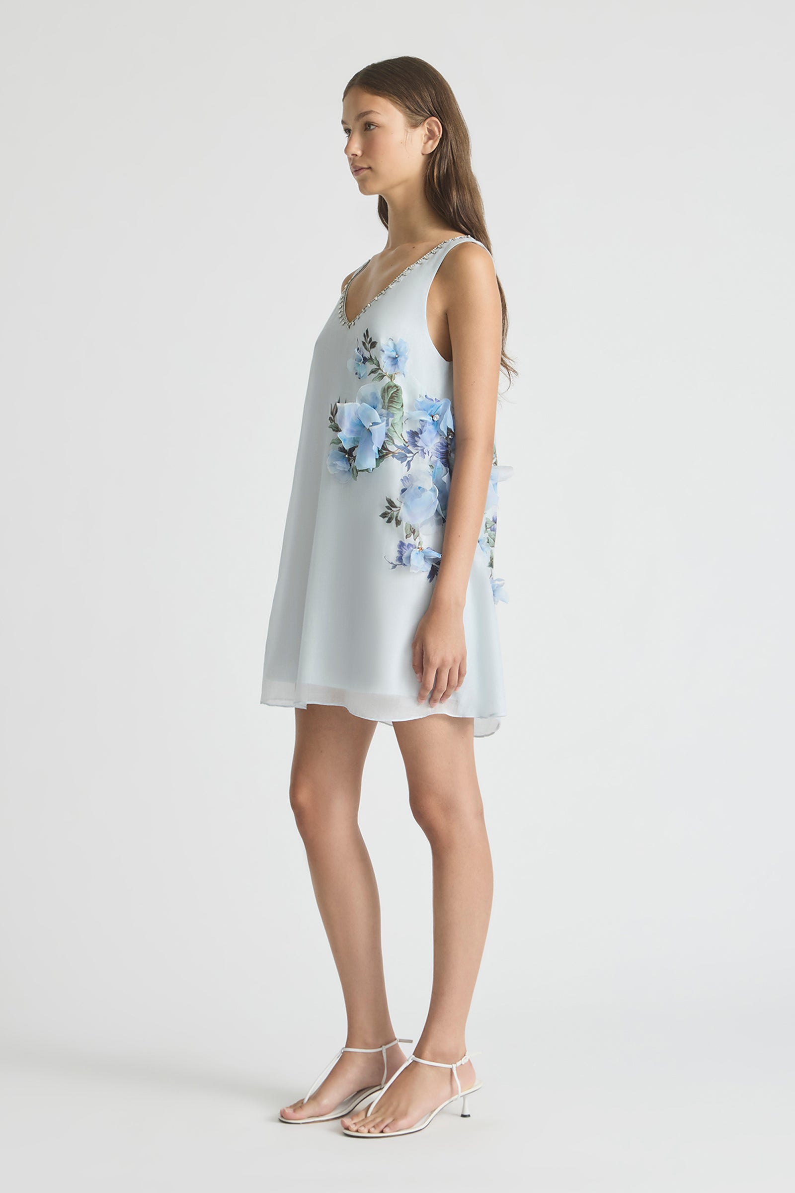 BISOUS FLORAL SHIFT DRESS