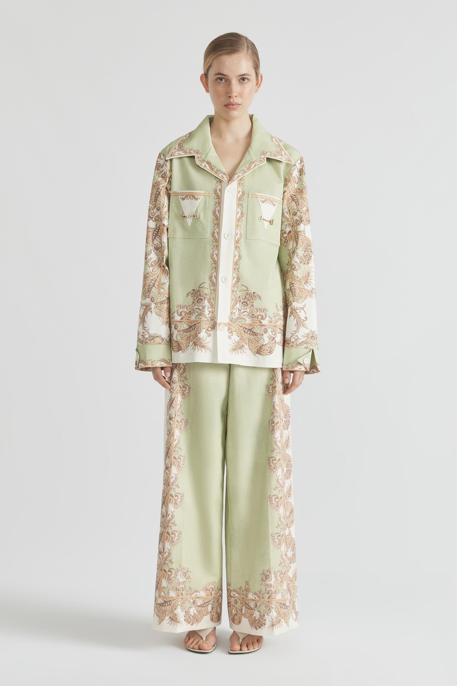 TORRENT 70'S COLLAR BLOUSE